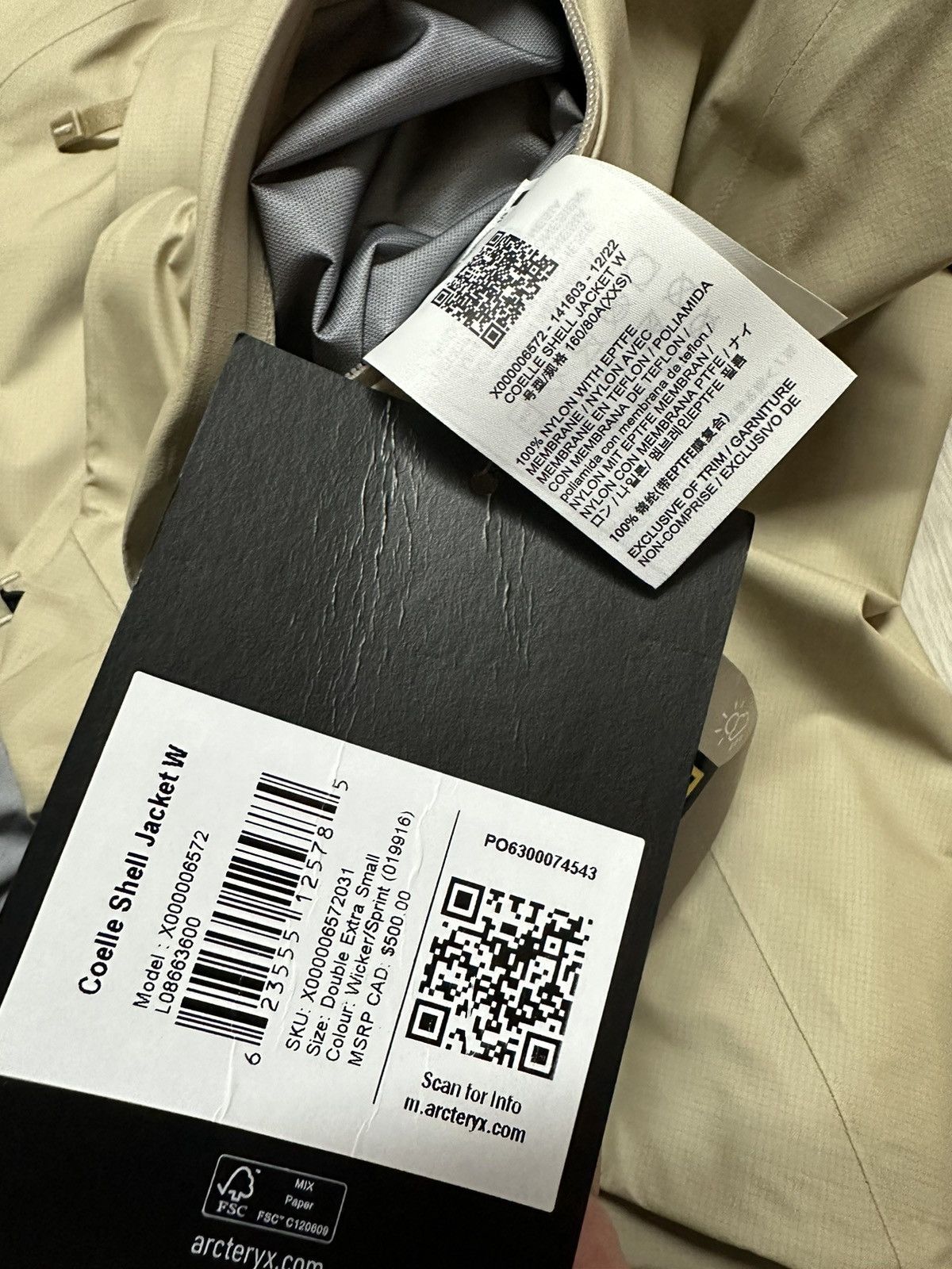 Arc'teryx Arc’teryx Coelle Shell Jacket W Brand New With Tags 2022 Size XXS / US 00 / IT 34 - 7 Thumbnail