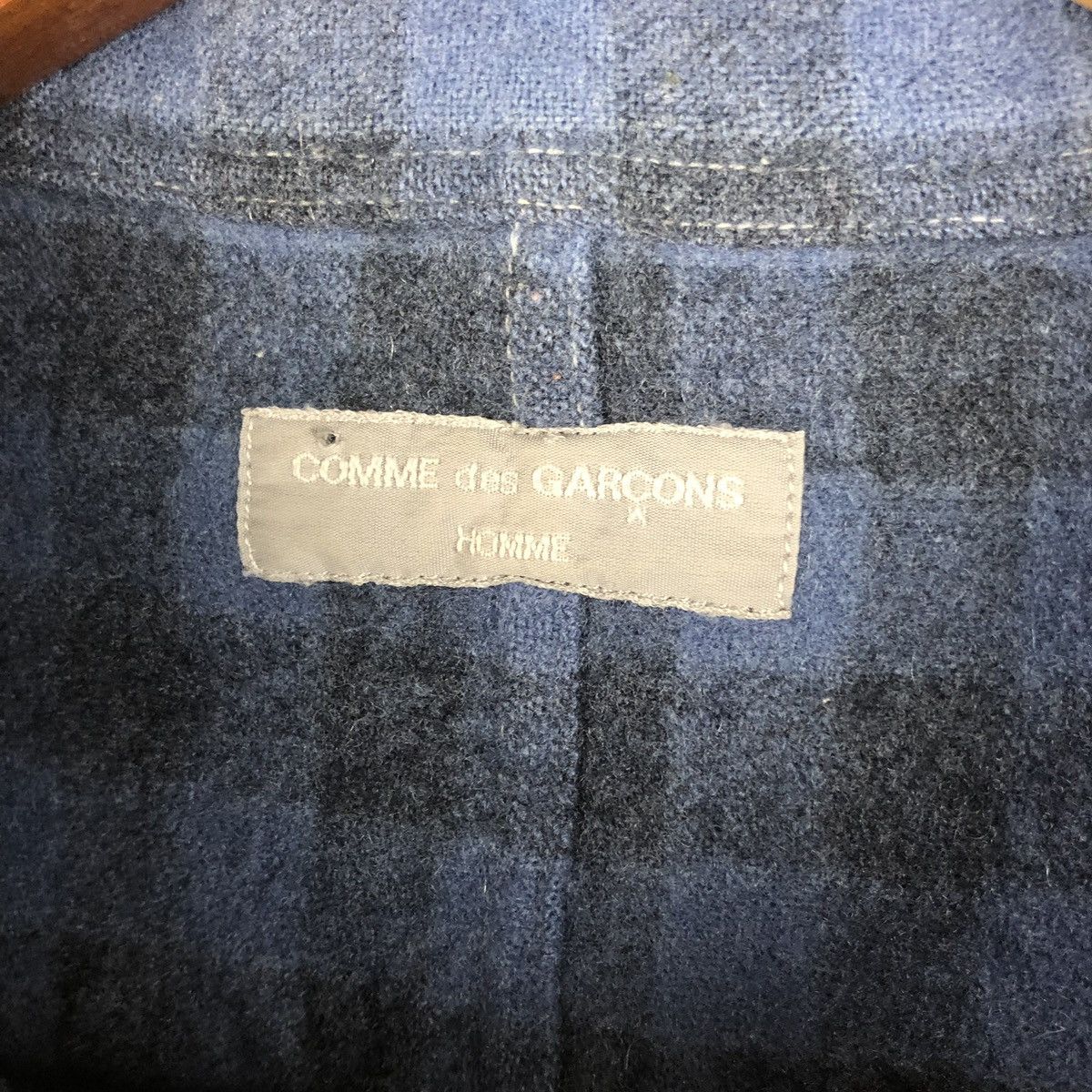 Comme des Garcons Homme Vintage AW2000 CDG Homme Light Zipper Wool Jacket Size US S / EU 44-46 / 1 - 10 Thumbnail