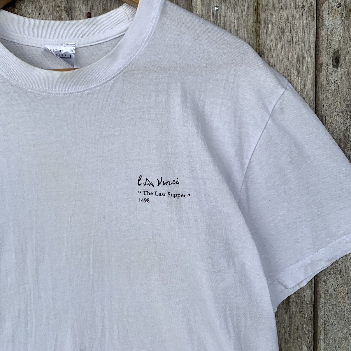 Vintage Vintage Leonardo Da Vinci The Last Supper 1498 Art Tshirt Size US L / EU 52-54 / 3 - 3 Thumbnail