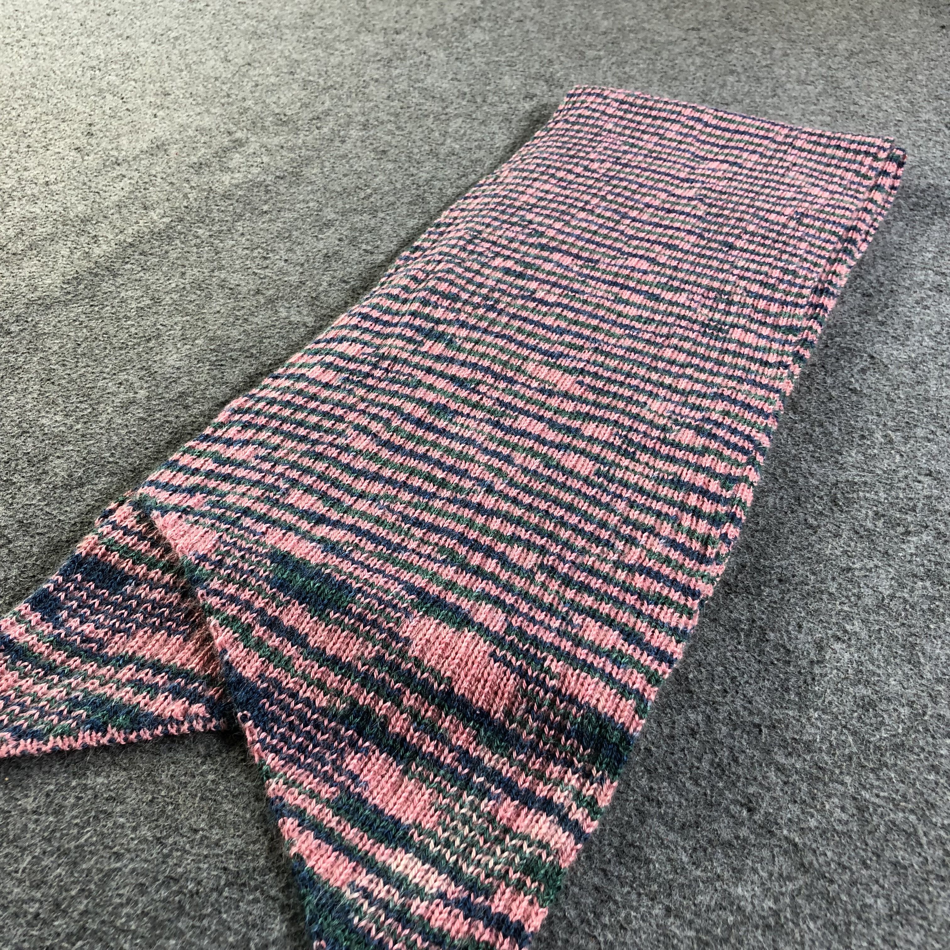 Hanae Mori Hanae Mori Mohair Scarf Muffler V1282 Size ONE SIZE - 3 Thumbnail