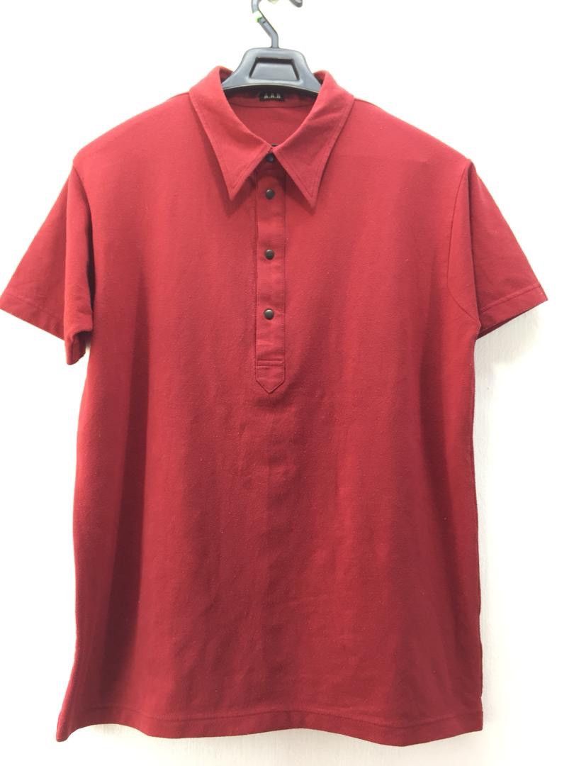 Yohji Yamamoto AAR by Yohji Yamamoto Polo Shirt Size US M / EU 48-50 / 2 - 1 Thumbnail