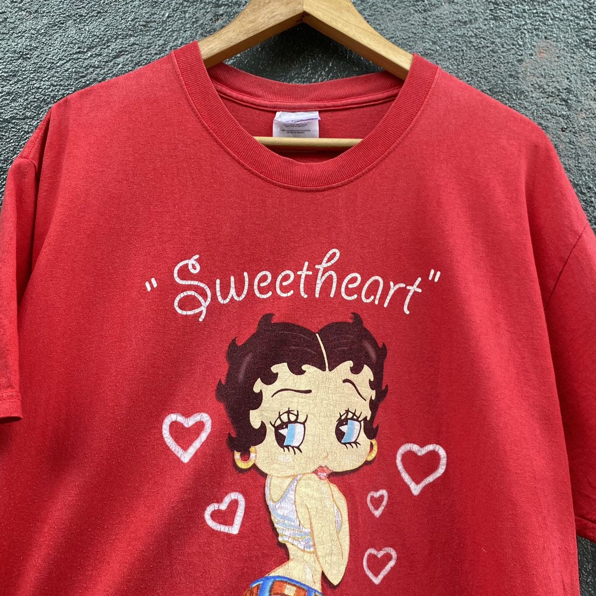 Cartoon Network Thrashed Faded Vintage Y2K Betty Boob ERD GRUNGE TEE Size US L / EU 52-54 / 3 - 2 Thumbnail