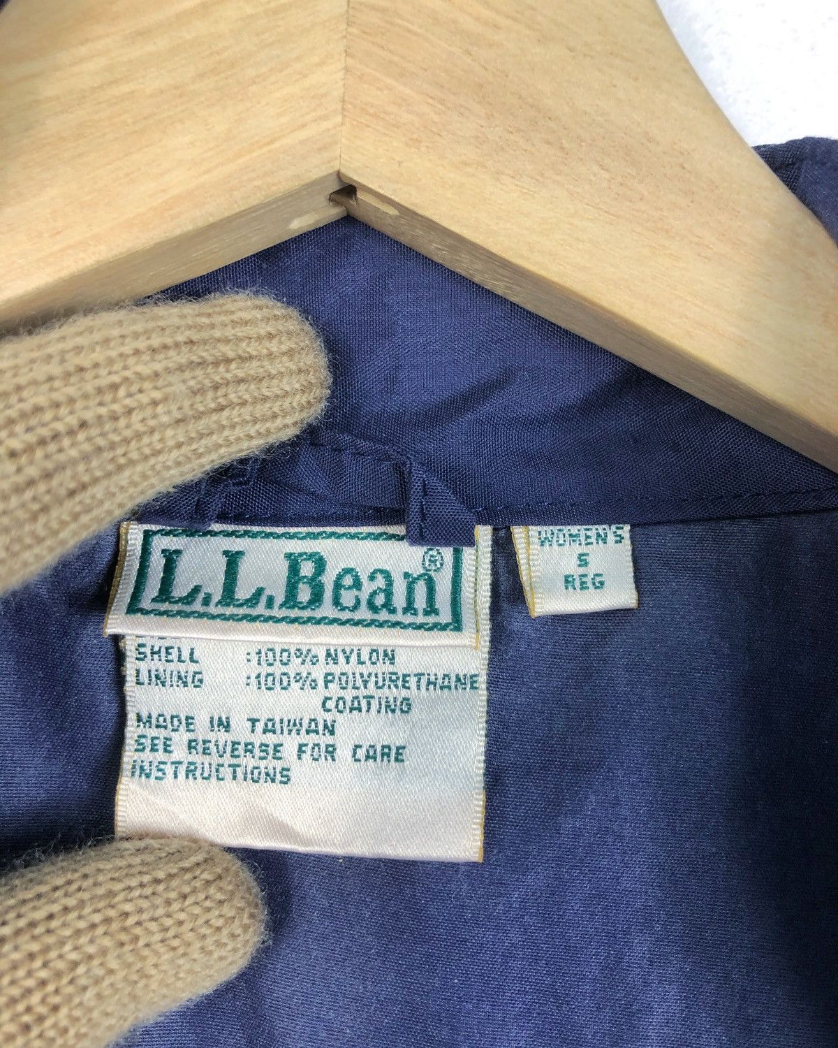 L.L. Bean × Vintage Rare Vintage L.L. Bean Light Hoodie Jacket Size S / US 4 / IT 40 - 8 Thumbnail