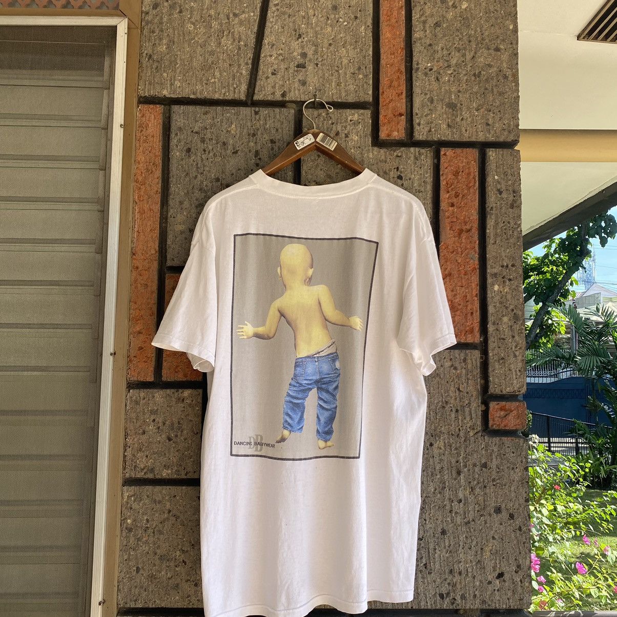 Tultex VTG RARE 1998 Dancing Babywear Kinetix Tee Shirt Size US XL / EU 56 / 4 - 4 Thumbnail