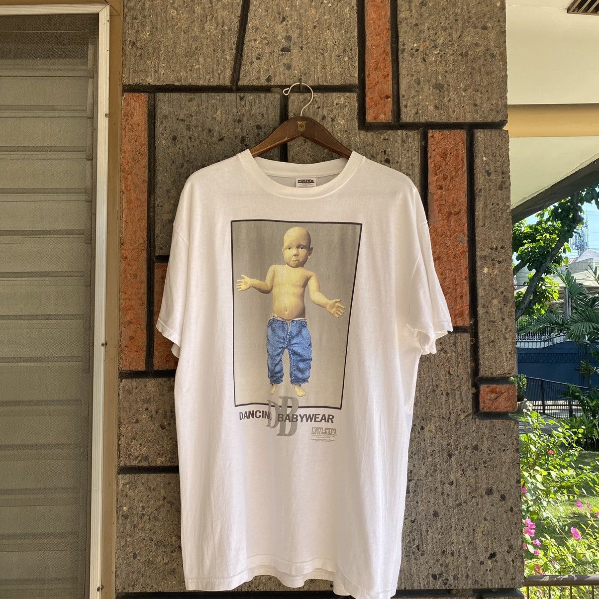 Tultex VTG RARE 1998 Dancing Babywear Kinetix Tee Shirt Size US XL / EU 56 / 4 - 3 Thumbnail
