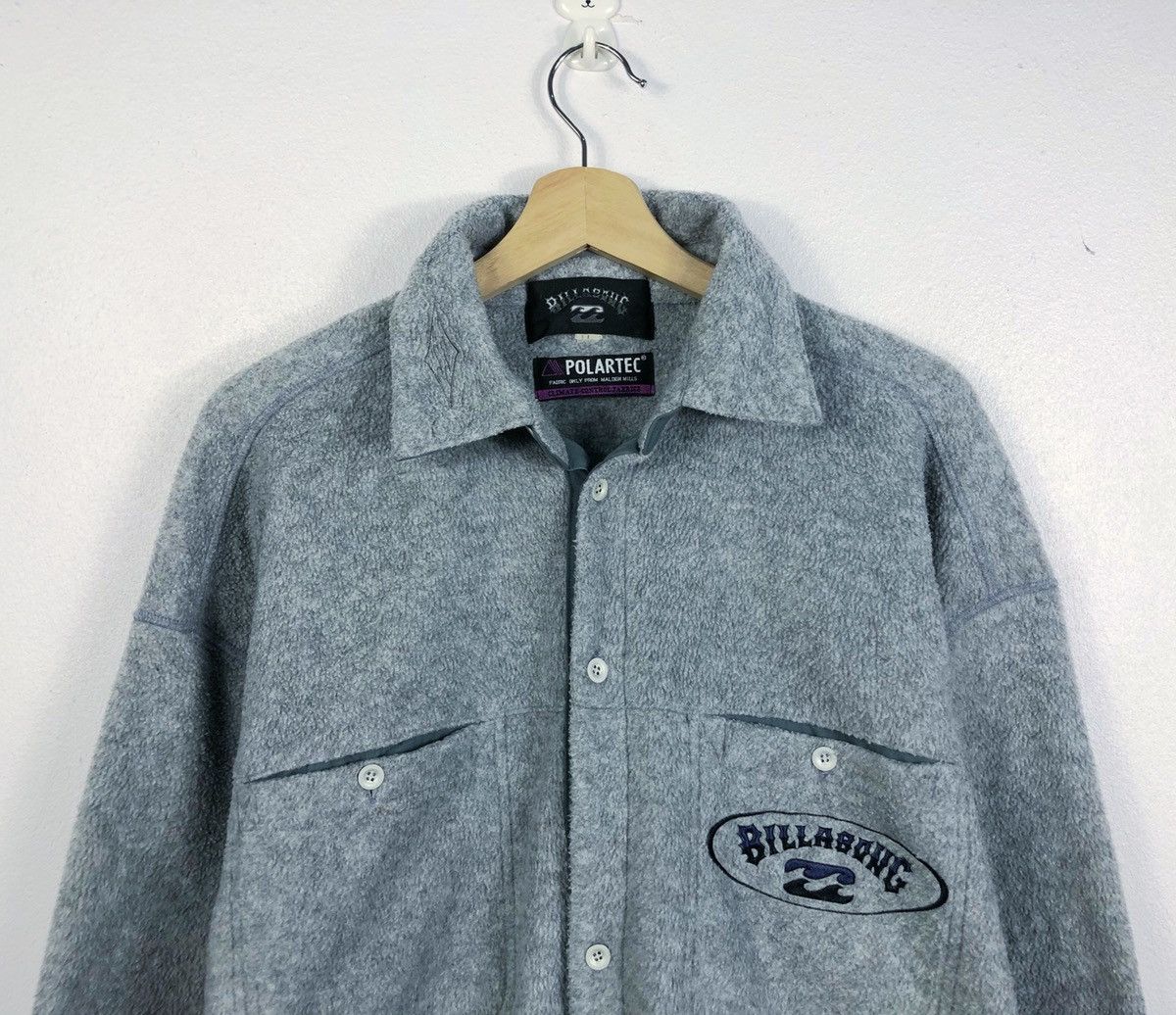 Billabong Rare Vintage Billabong X Mizuno X Polartec Fleece Jacket Size US XL / EU 56 / 4 - 2 Thumbnail