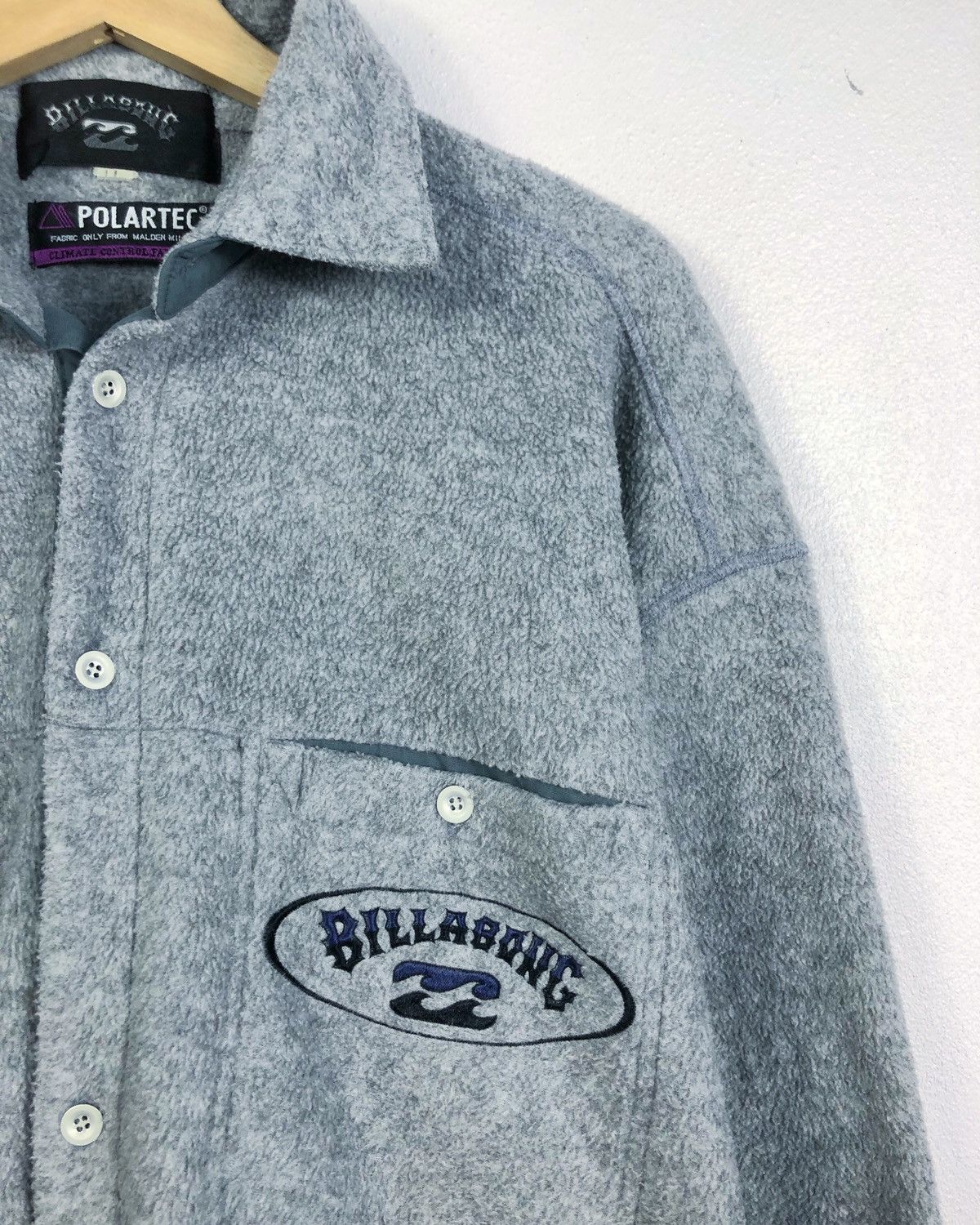 Billabong Rare Vintage Billabong X Mizuno X Polartec Fleece Jacket Size US XL / EU 56 / 4 - 3 Thumbnail