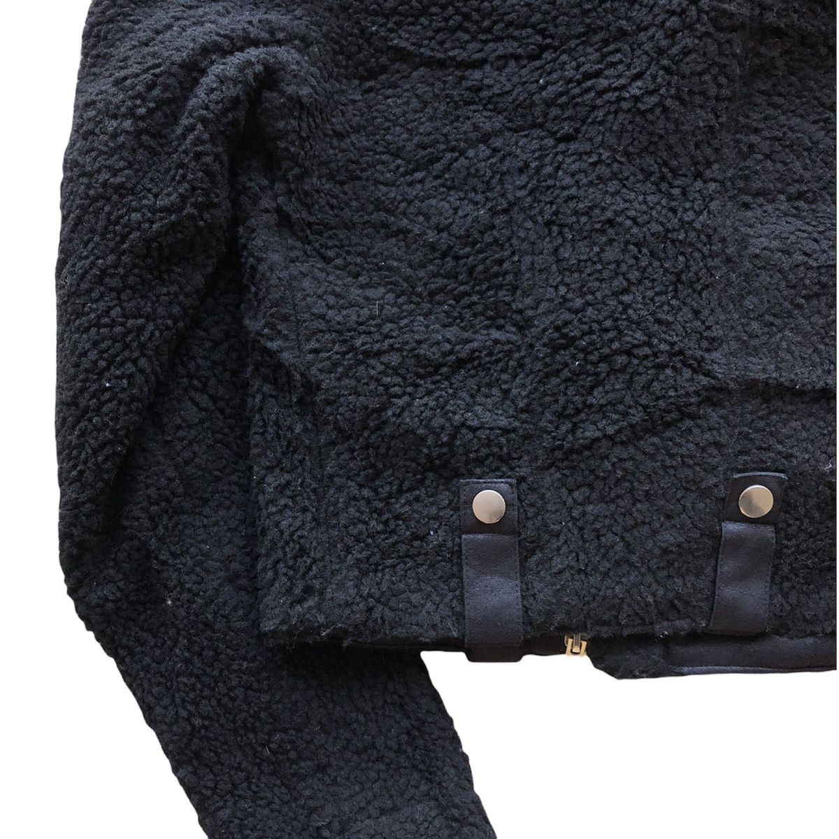 Japanese Brand Vintage Reversible Sherpa Jacket Cropped Double Collar Size US XXS / EU 40 - 13 Thumbnail