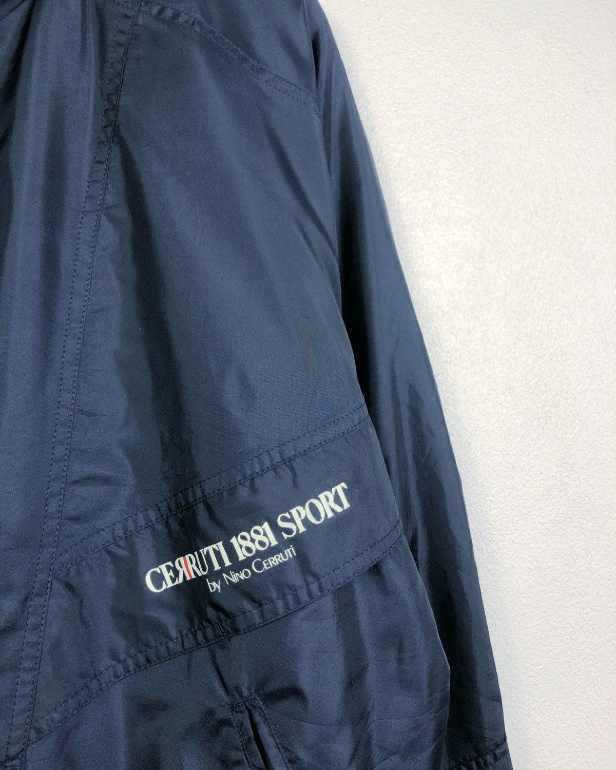 Cerruti 1881 Vintage Cerruti 1881 by Nino Cerruti Light Bomber Jacket Size US XL / EU 56 / 4 - 4 Thumbnail