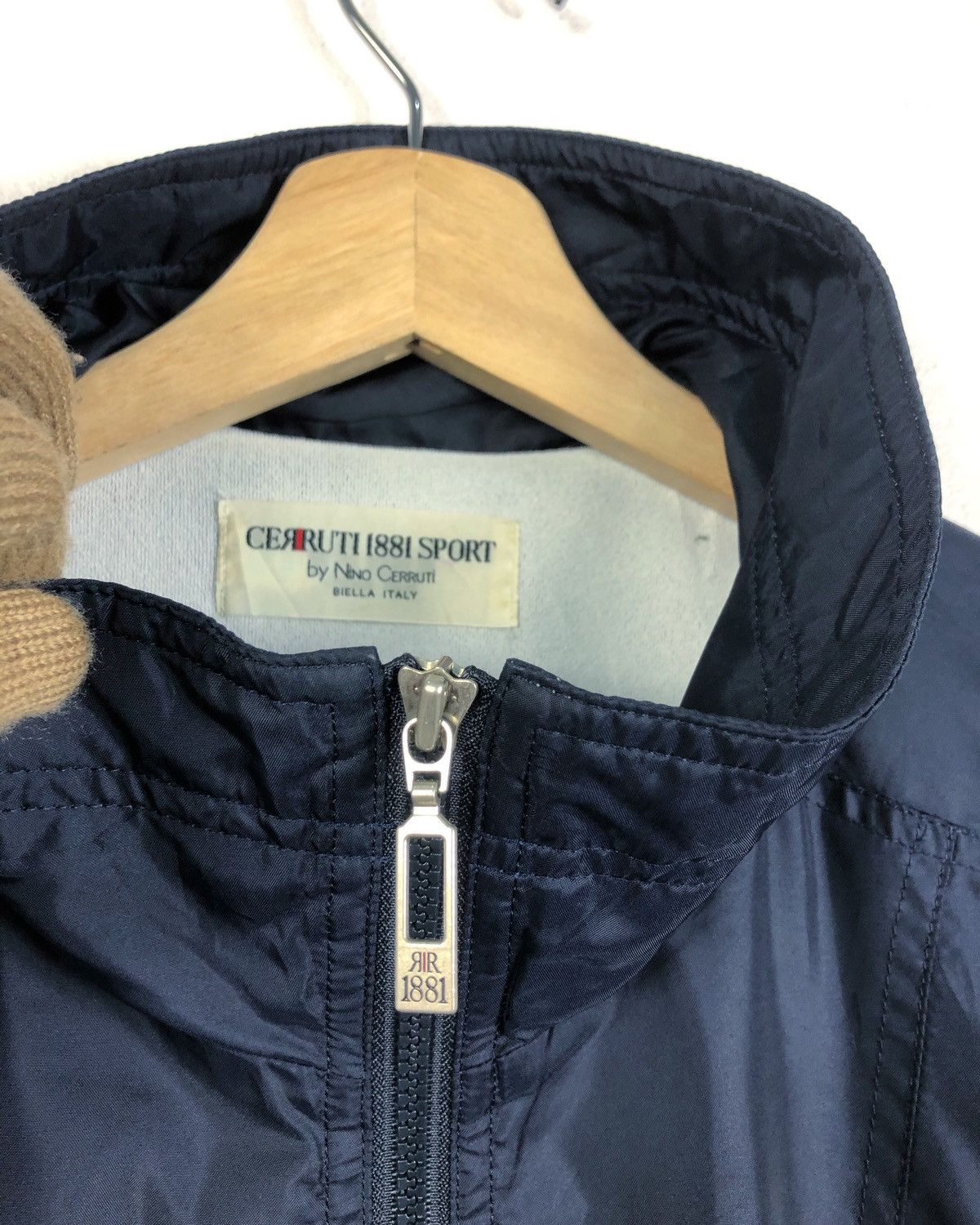 Cerruti 1881 Vintage Cerruti 1881 by Nino Cerruti Light Bomber Jacket Size US XL / EU 56 / 4 - 8 Thumbnail
