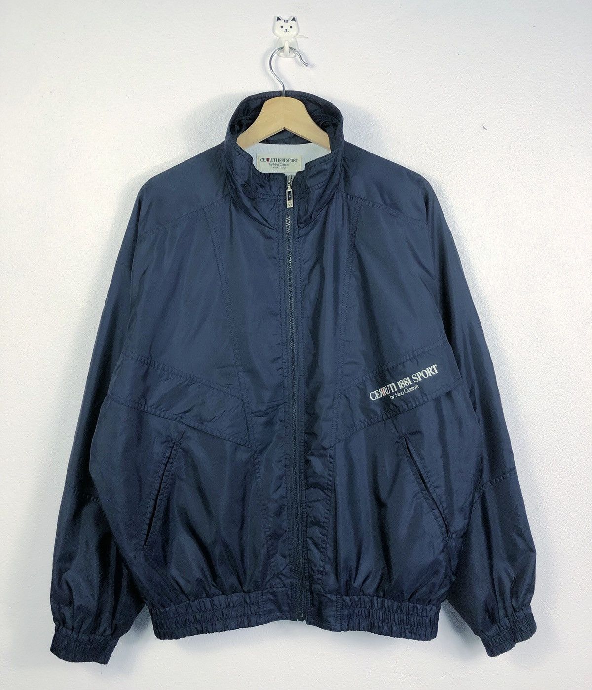 Cerruti 1881 Vintage Cerruti 1881 by Nino Cerruti Light Bomber Jacket Size US XL / EU 56 / 4 - 2 Thumbnail