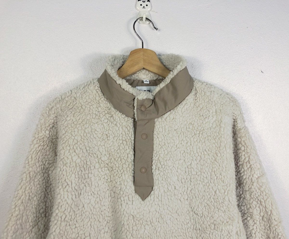 Uniqlo × White Mountaineering Uniqlo X White Mountaineering Deep Pile Fleece Sweatshirt Size US M / EU 48-50 / 2 - 2 Thumbnail