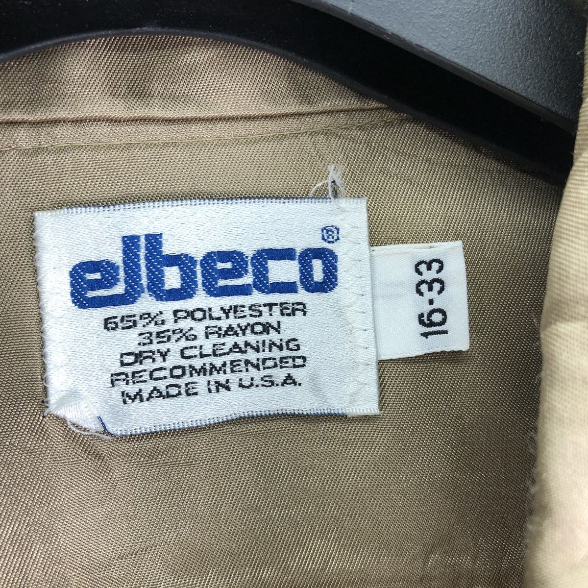 Uniform Wares Vintage 80's Military Khakis Shirts M Flap Pocket by Elbeco Size US L / EU 52-54 / 3 - 13 Thumbnail