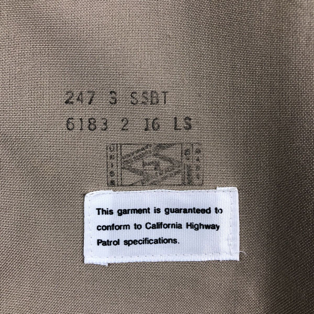 Uniform Wares Vintage 80's Military Khakis Shirts M Flap Pocket by Elbeco Size US L / EU 52-54 / 3 - 10 Thumbnail