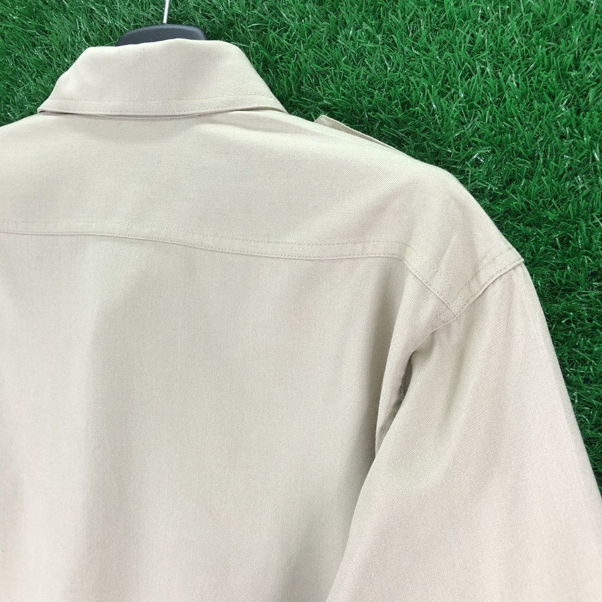 Uniform Wares Vintage 80's Military Khakis Shirts M Flap Pocket by Elbeco Size US L / EU 52-54 / 3 - 5 Thumbnail