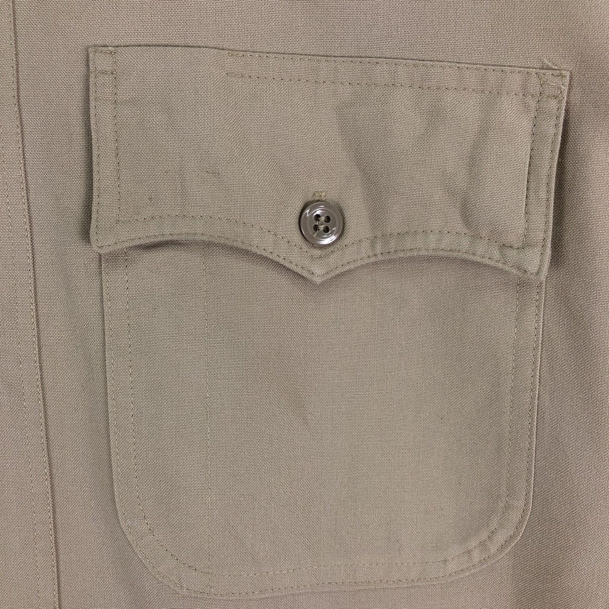 Uniform Wares Vintage 80's Military Khakis Shirts M Flap Pocket by Elbeco Size US L / EU 52-54 / 3 - 8 Thumbnail