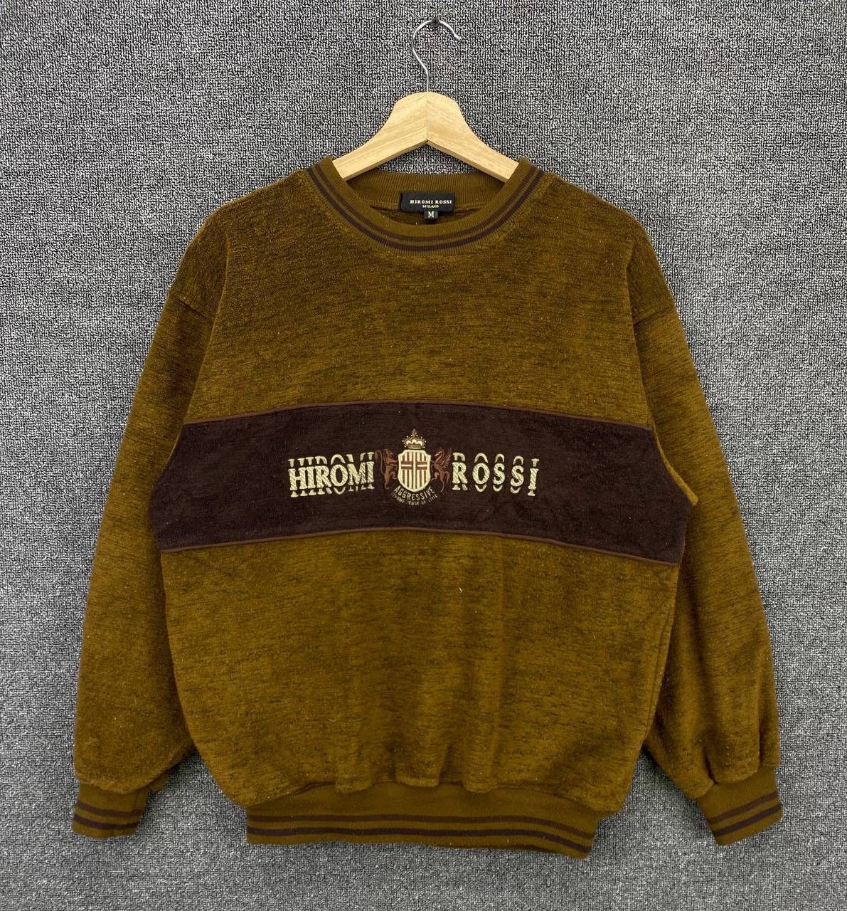 image of Italian Designers x Vintage Hiromi Rossi Milano Sweatshirt, Men's (Size Medium)