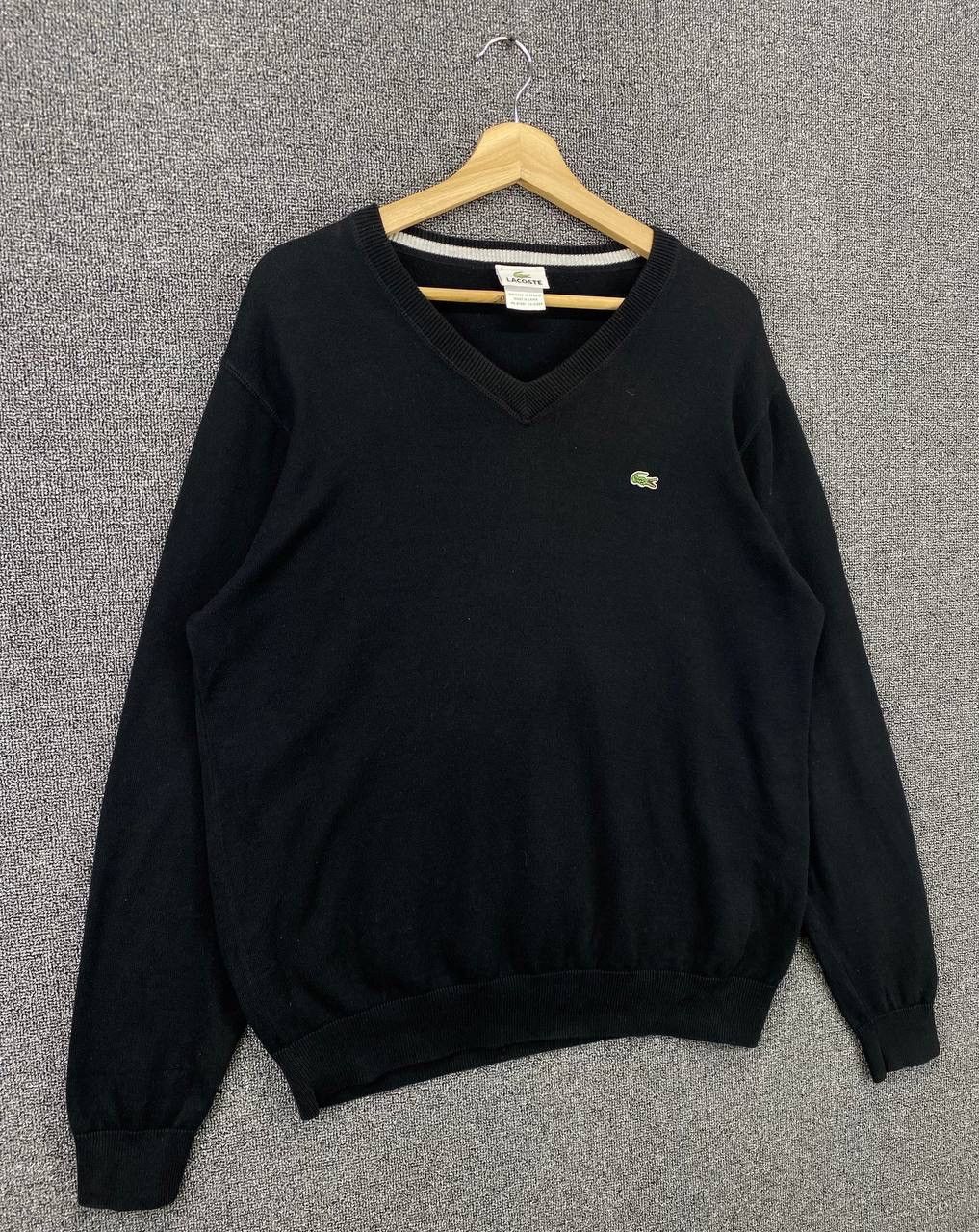 Lacoste Vintage Lacoste Designed In France Sweatshirt Size US M / EU 48-50 / 2 - 2 Thumbnail