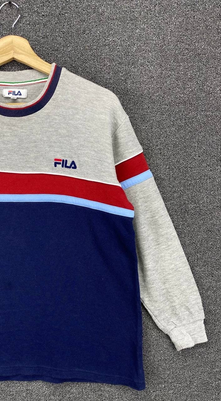 Fila Vintage Fila Classic Multicolour Sweatshirts Size US M / EU 48-50 / 2 - 4 Thumbnail
