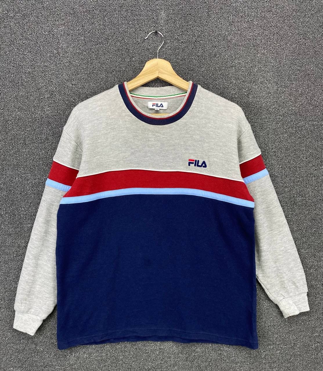 Fila Vintage Fila Classic Multicolour Sweatshirts Size US M / EU 48-50 / 2 - 1 Thumbnail