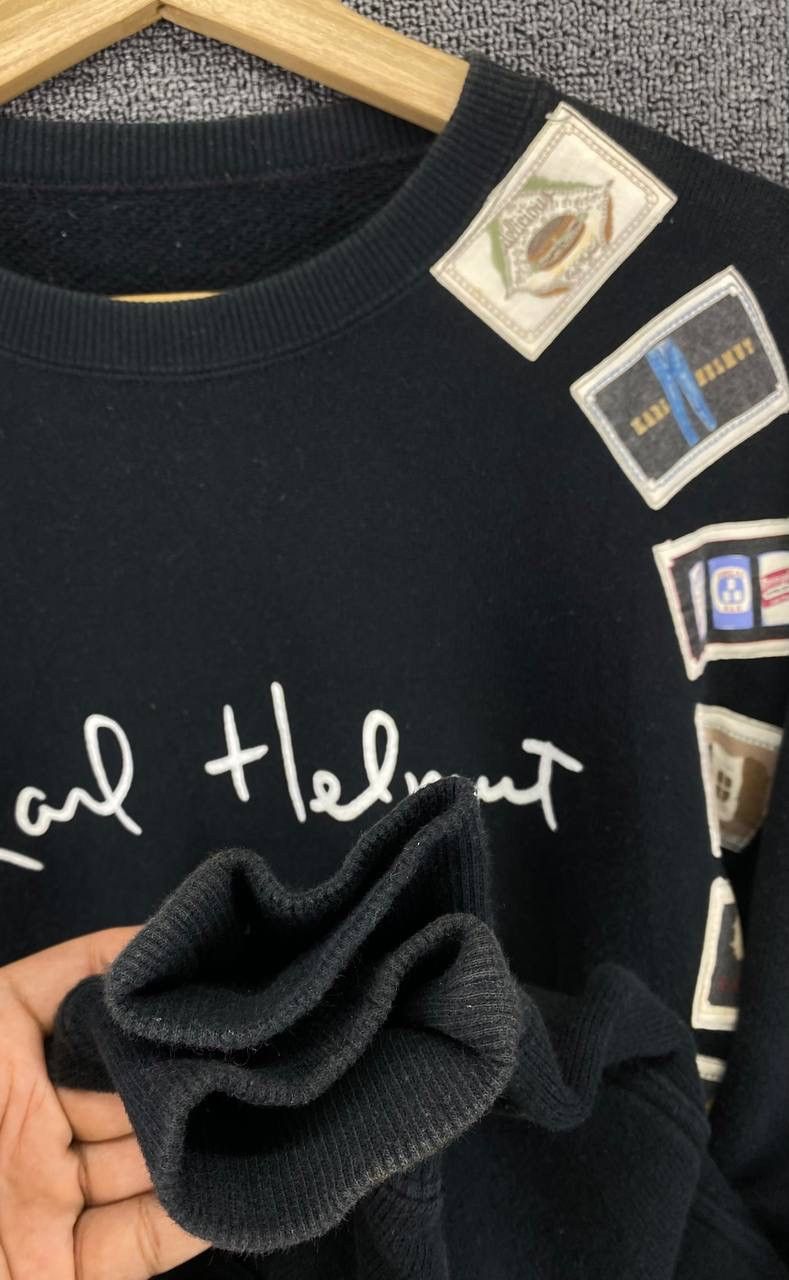 Karl Helmut Vintage Karl Helmut Patchwork Rare Sweatshirt Size US M / EU 48-50 / 2 - 9 Thumbnail