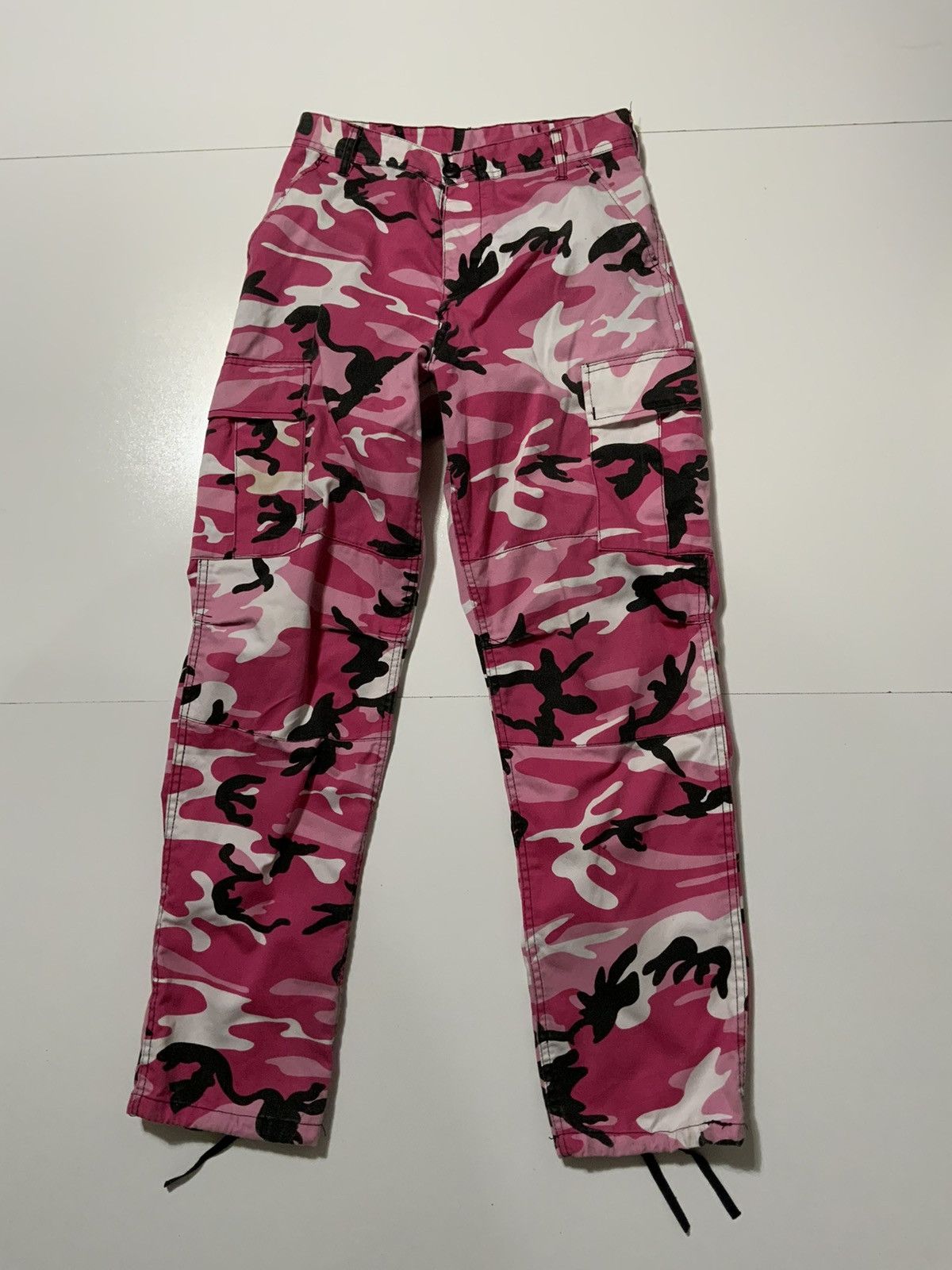 Rothco × Vintage Rothco BDU Pink Camo Camouflage Paratrooper Cargo ...
