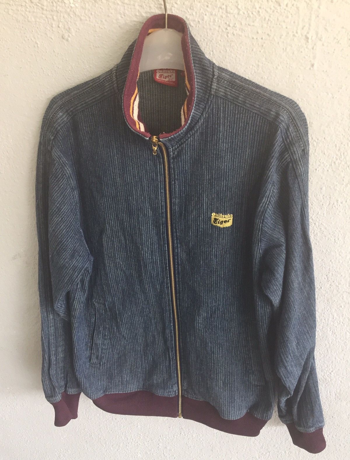 Onitsuka Tiger Denim Jacket ONITSUKA TIGER DENIM JACKET DENIVITA XS