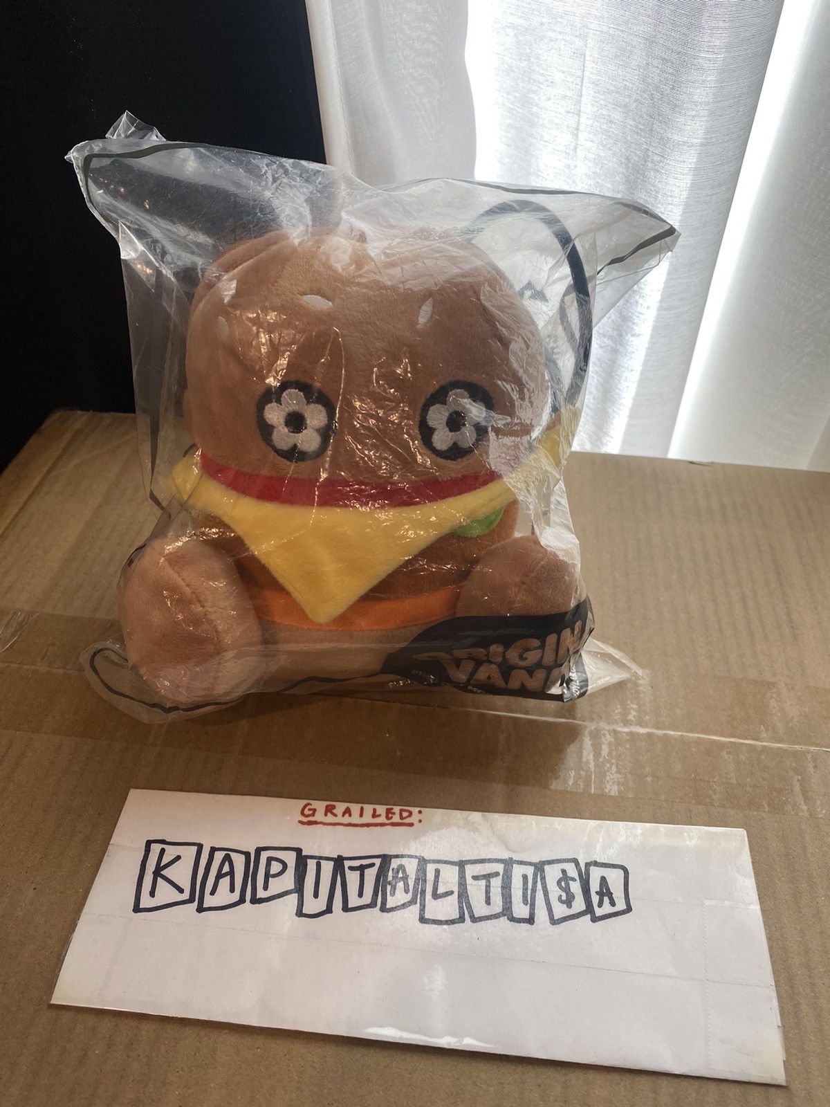 Vandy The Pink Vandy The Pink Plush Burger Shoulder Bag | Grailed