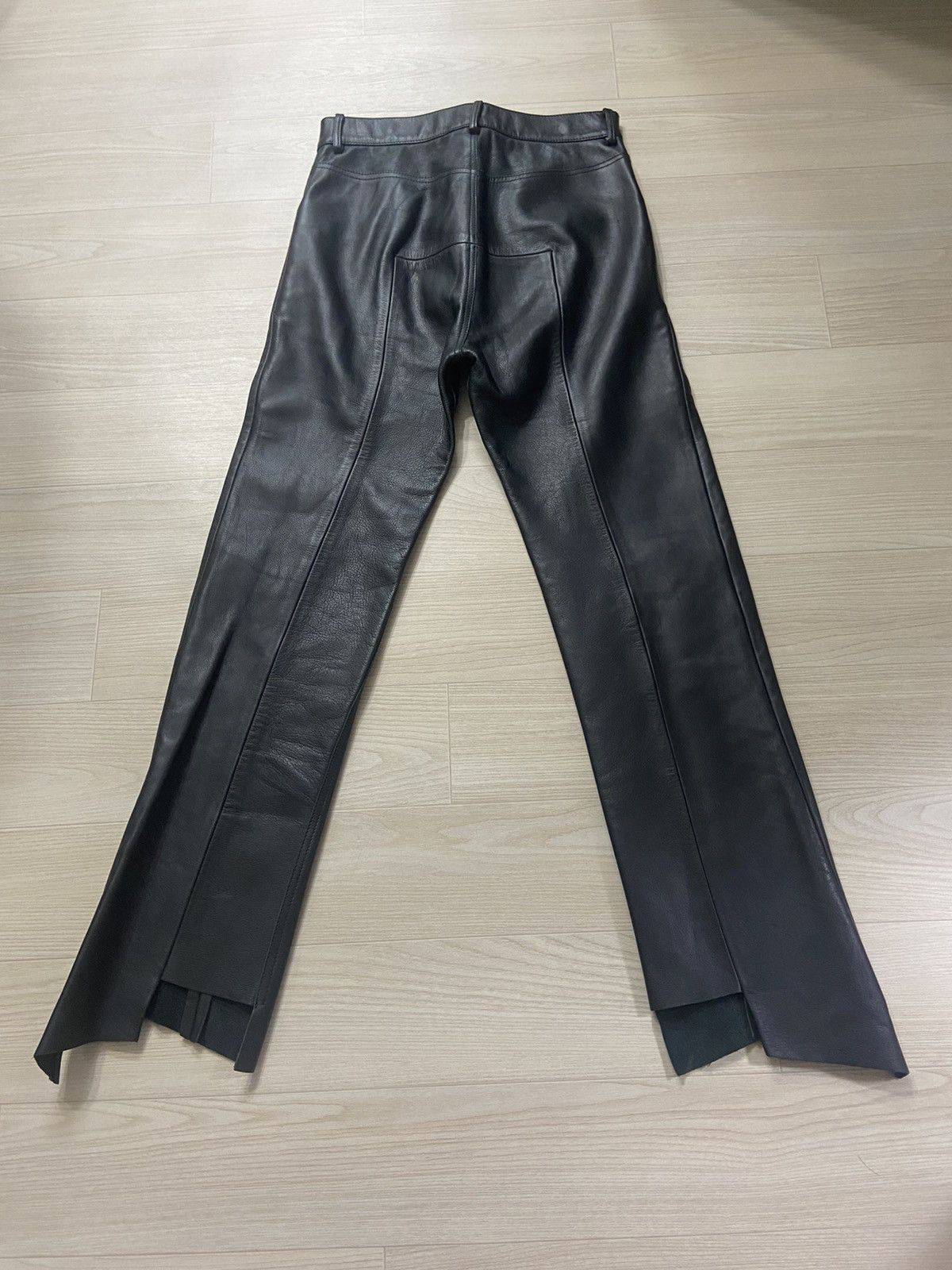 Vetements S Vetements AW14 OG leather femme reworked pants jeans Size US 26 / EU 42 - 2 Thumbnail