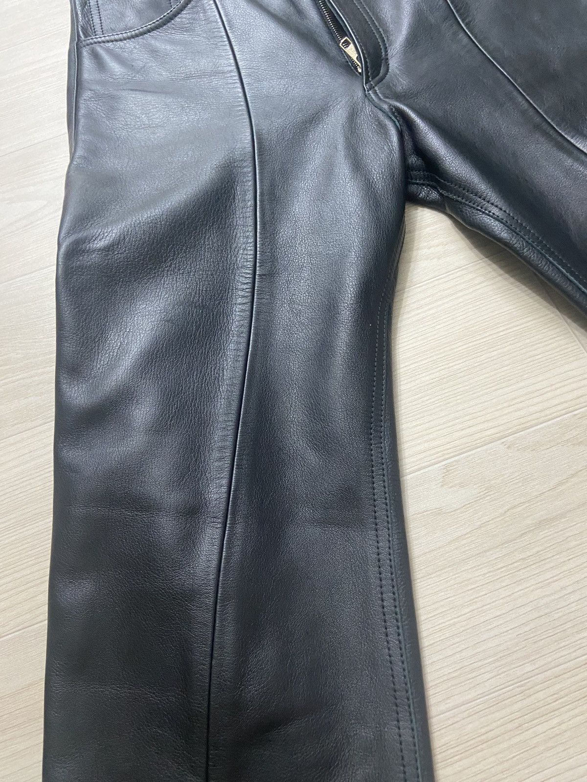 Vetements S Vetements AW14 OG leather femme reworked pants jeans Size US 26 / EU 42 - 11 Thumbnail