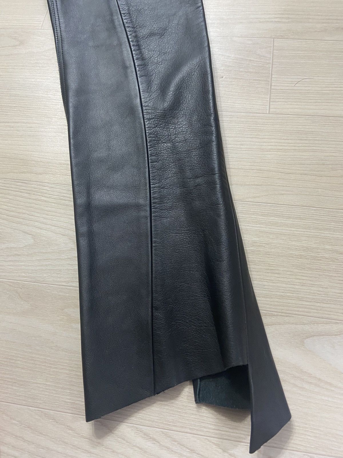 Vetements S Vetements AW14 OG leather femme reworked pants jeans Size US 26 / EU 42 - 8 Thumbnail