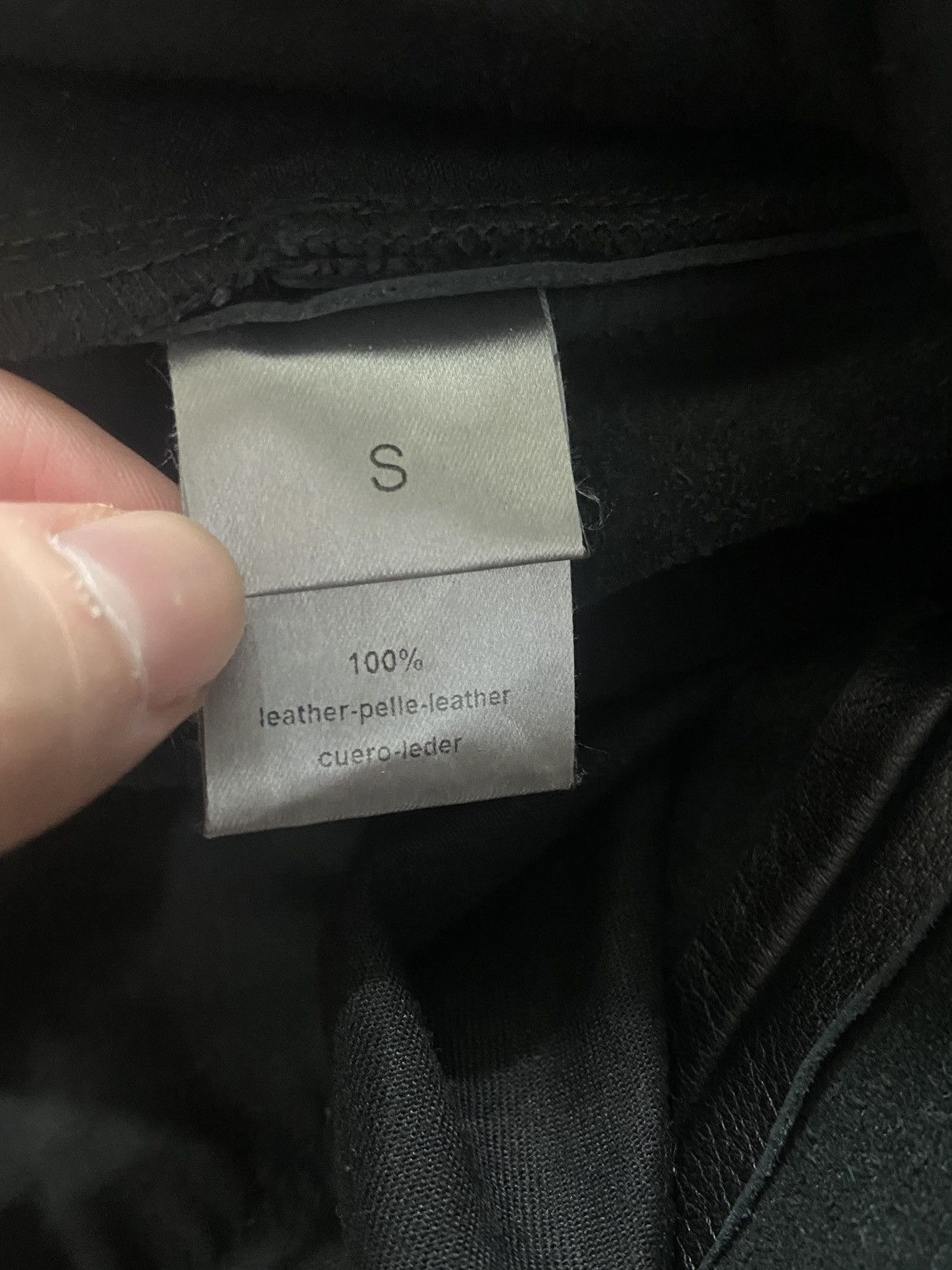 Vetements S Vetements AW14 OG leather femme reworked pants jeans Size US 26 / EU 42 - 15 Thumbnail