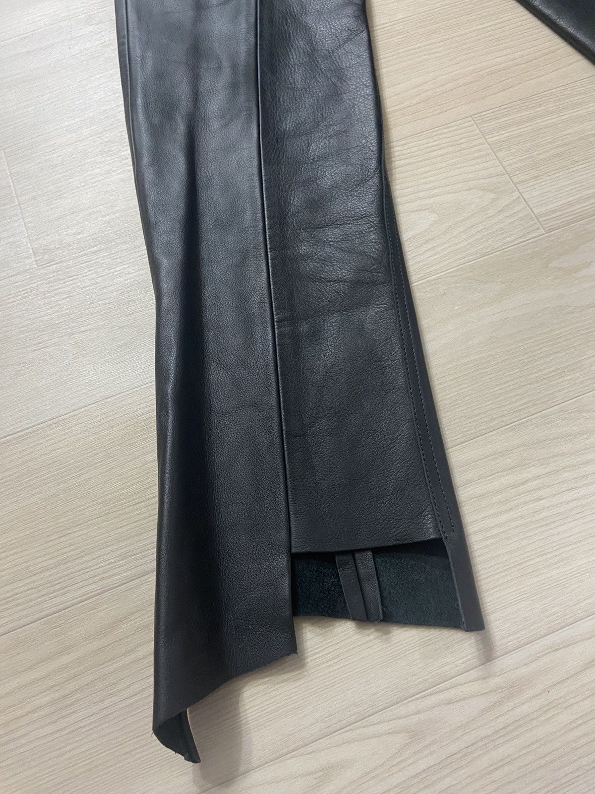 Vetements S Vetements AW14 OG leather femme reworked pants jeans Size US 26 / EU 42 - 3 Thumbnail