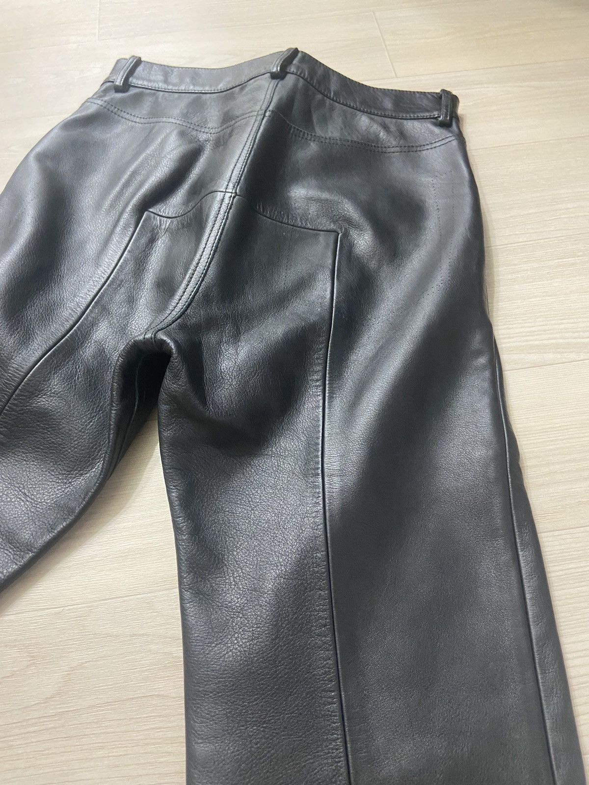 Vetements S Vetements AW14 OG leather femme reworked pants jeans Size US 26 / EU 42 - 6 Thumbnail