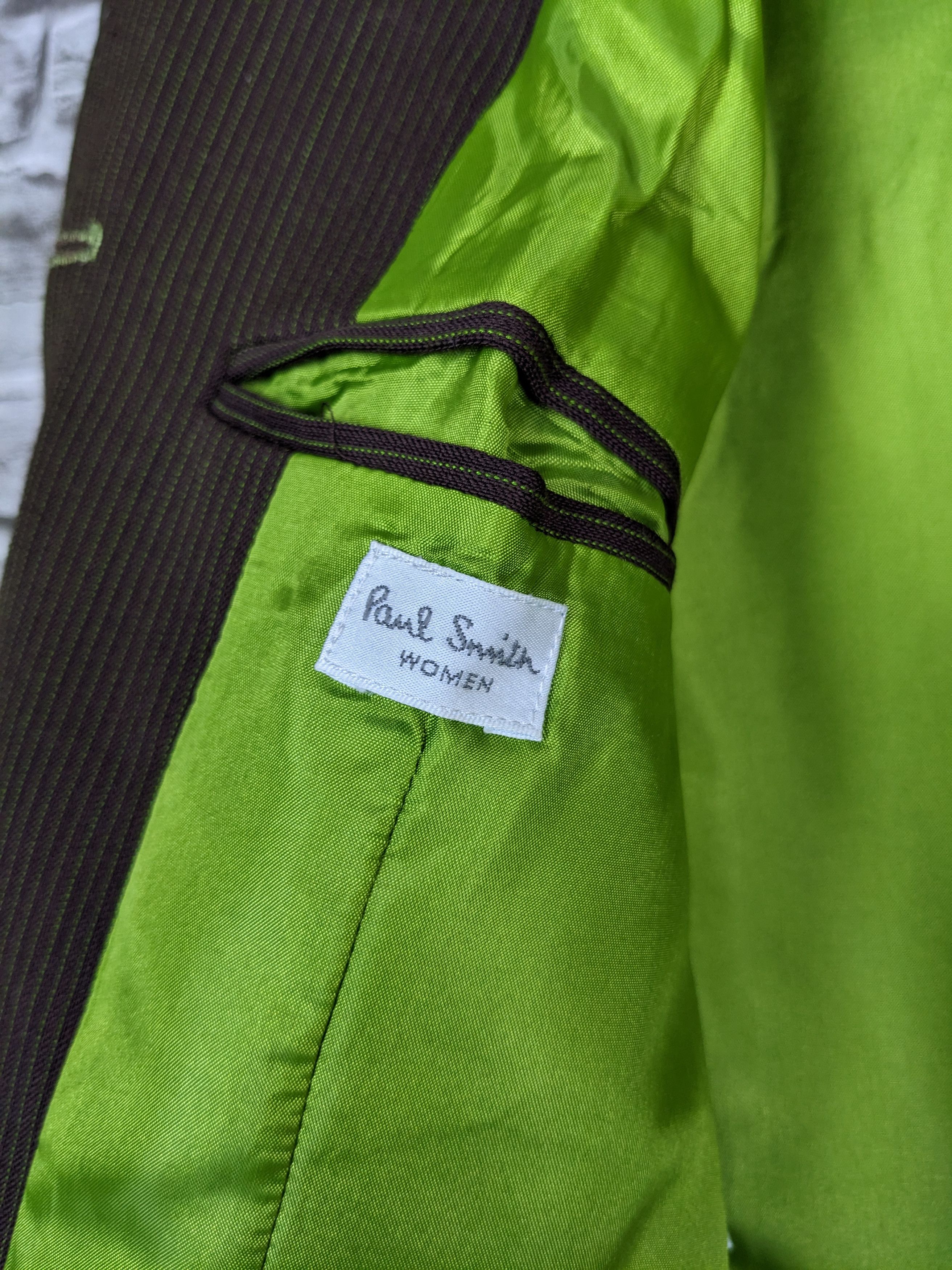 Paul Smith Vintage Paul Smith Blazer Coat Suit Women Branded Button Size S / US 4 / IT 40 - 9 Thumbnail