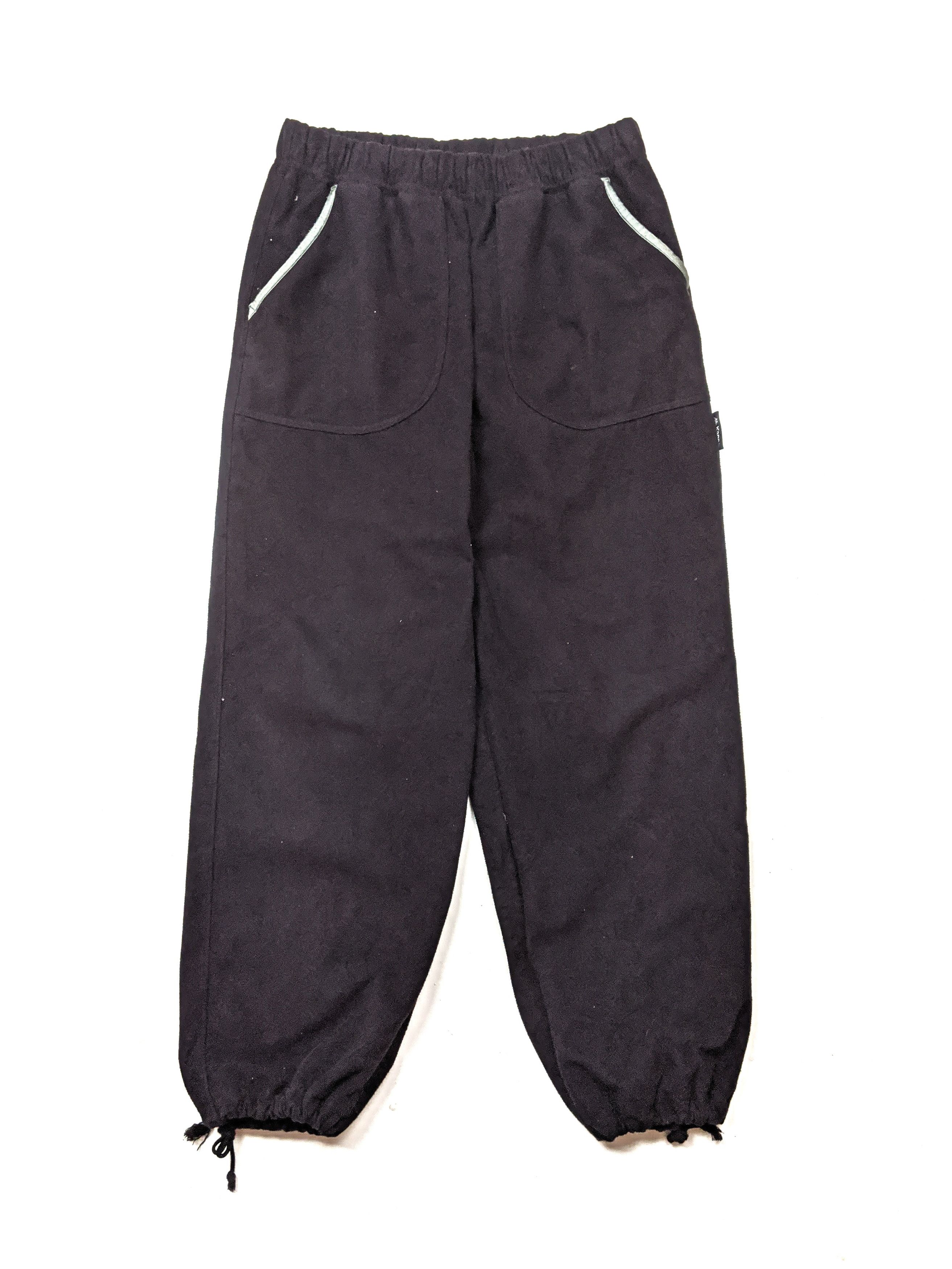image of Kappa Aerothermo Track Fleece Pant Trouser in Black, Men's (Size 31)