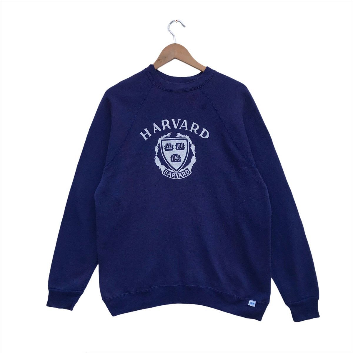 Vintage 90’s University Harvard Sweatshirt crewneck Size US L / EU 52-54 / 3 - 3 Thumbnail