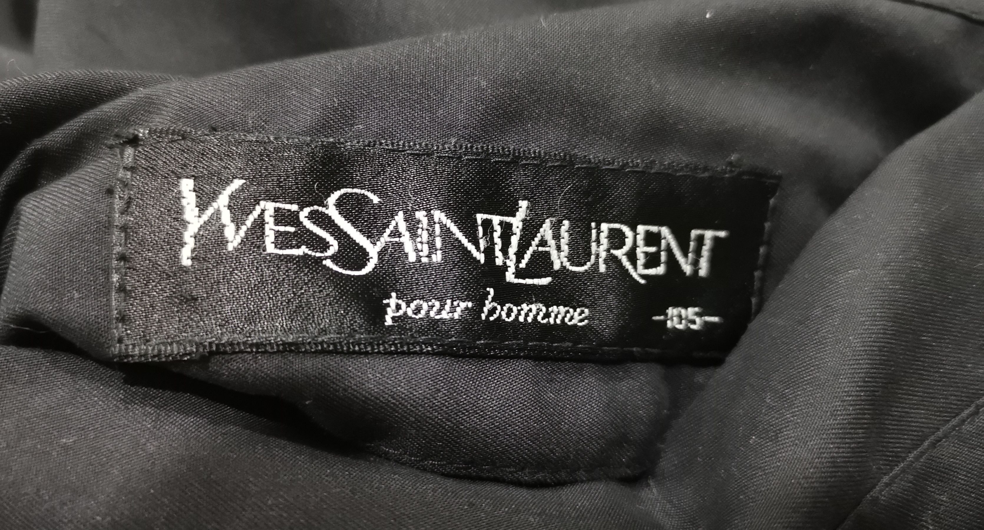 Vintage × Yves Saint Laurent Vintage YSL Pour Homme Reversible Zipper Jacket Size US XL / EU 56 / 4 - 11 Thumbnail