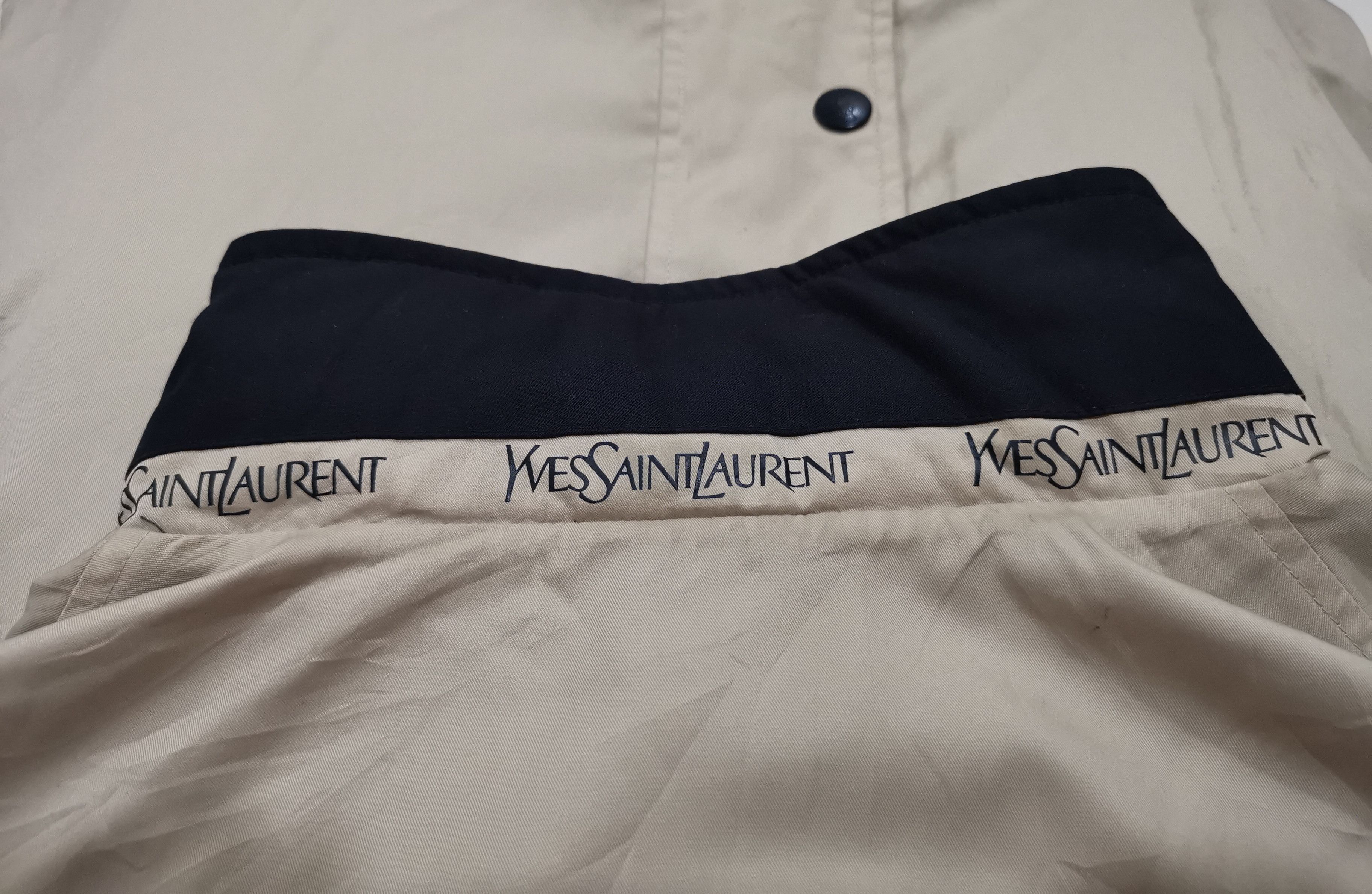 Vintage × Yves Saint Laurent Vintage YSL Pour Homme Reversible Zipper Jacket Size US XL / EU 56 / 4 - 9 Thumbnail