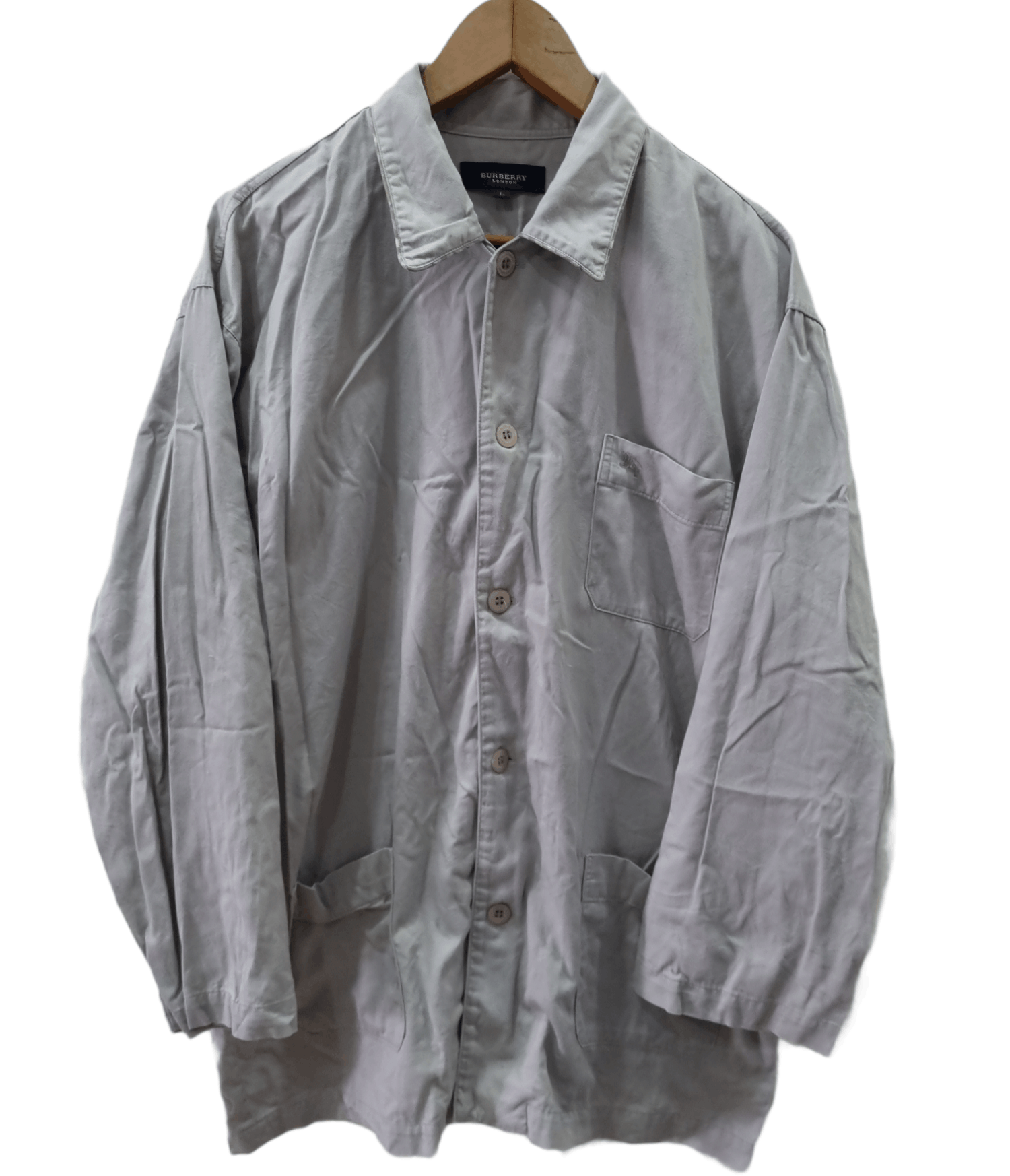 Burberry Burberry London Button Ups Long Sleeve Size US L / EU 52-54 / 3 - 1 Thumbnail