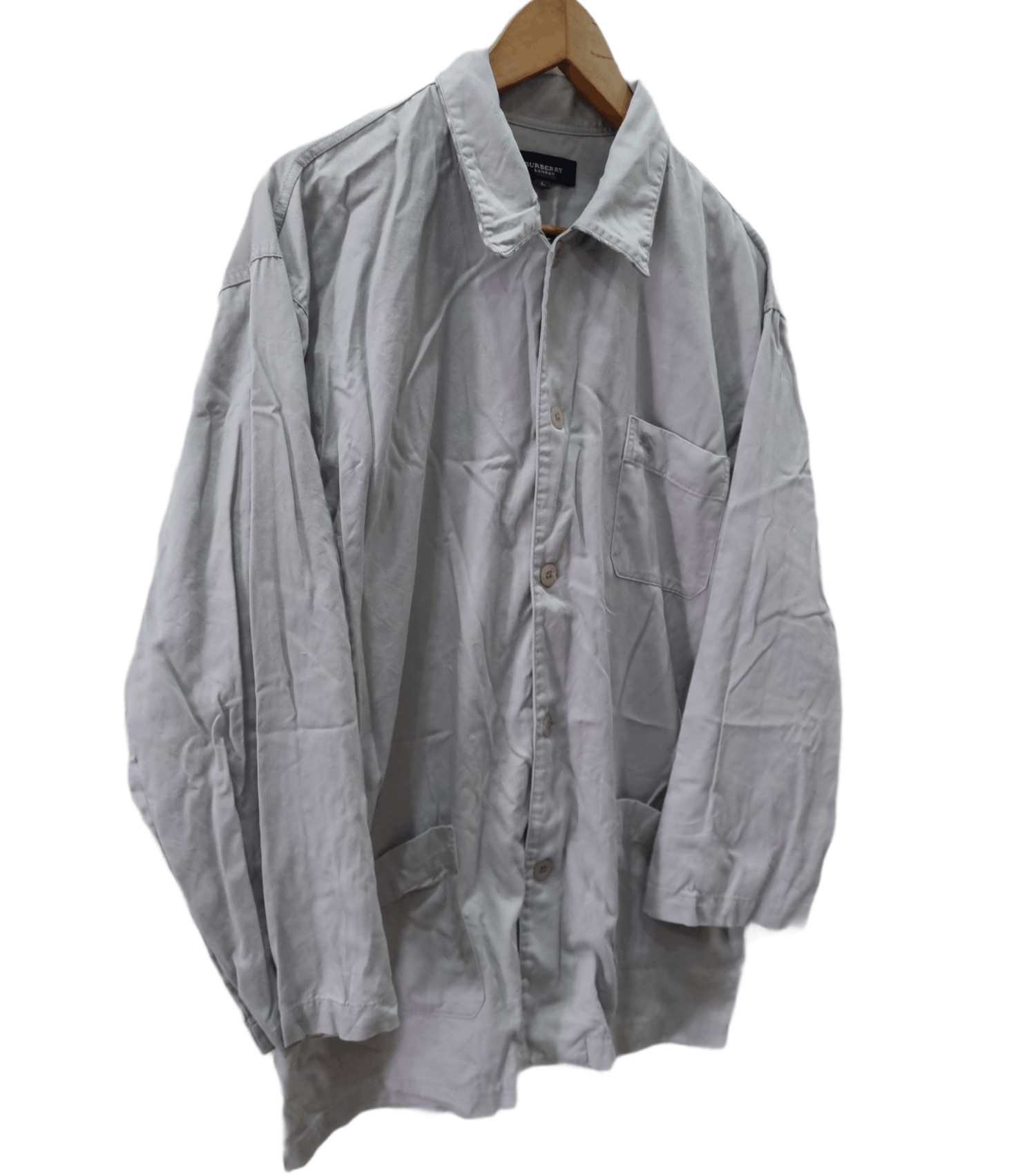 Burberry Burberry London Button Ups Long Sleeve Size US L / EU 52-54 / 3 - 3 Thumbnail