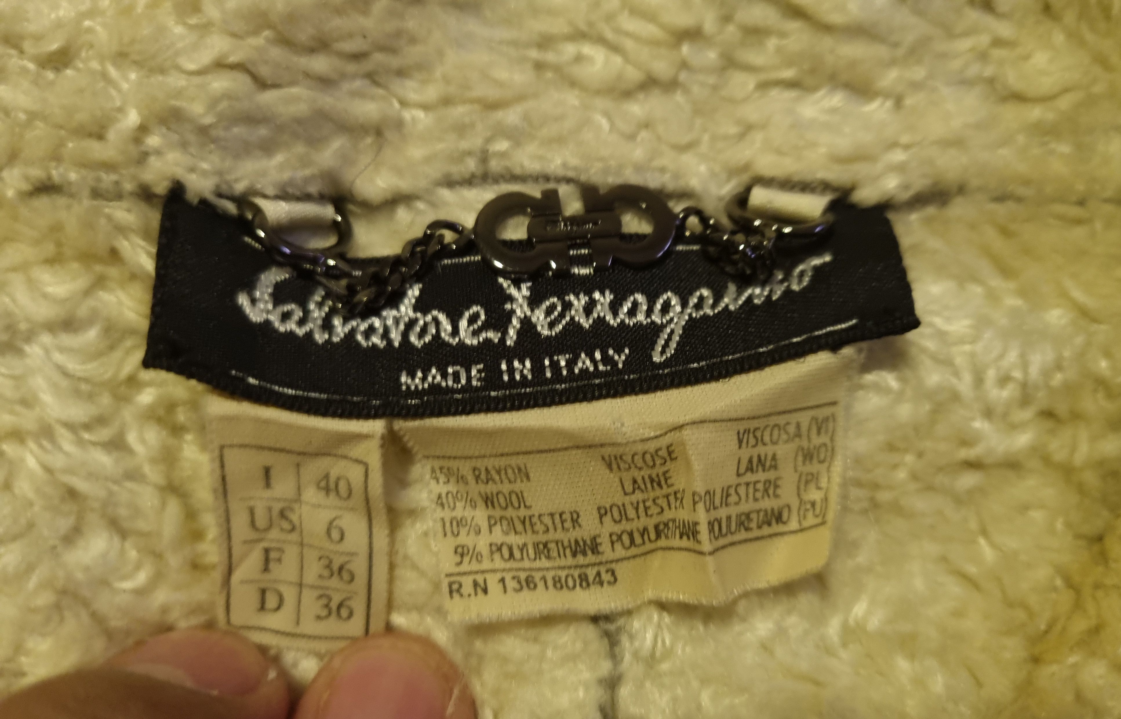 Designer × Salvatore Ferragamo Salvatore Ferragamo Sherpa Jacket Size US S / EU 44-46 / 1 - 6 Thumbnail