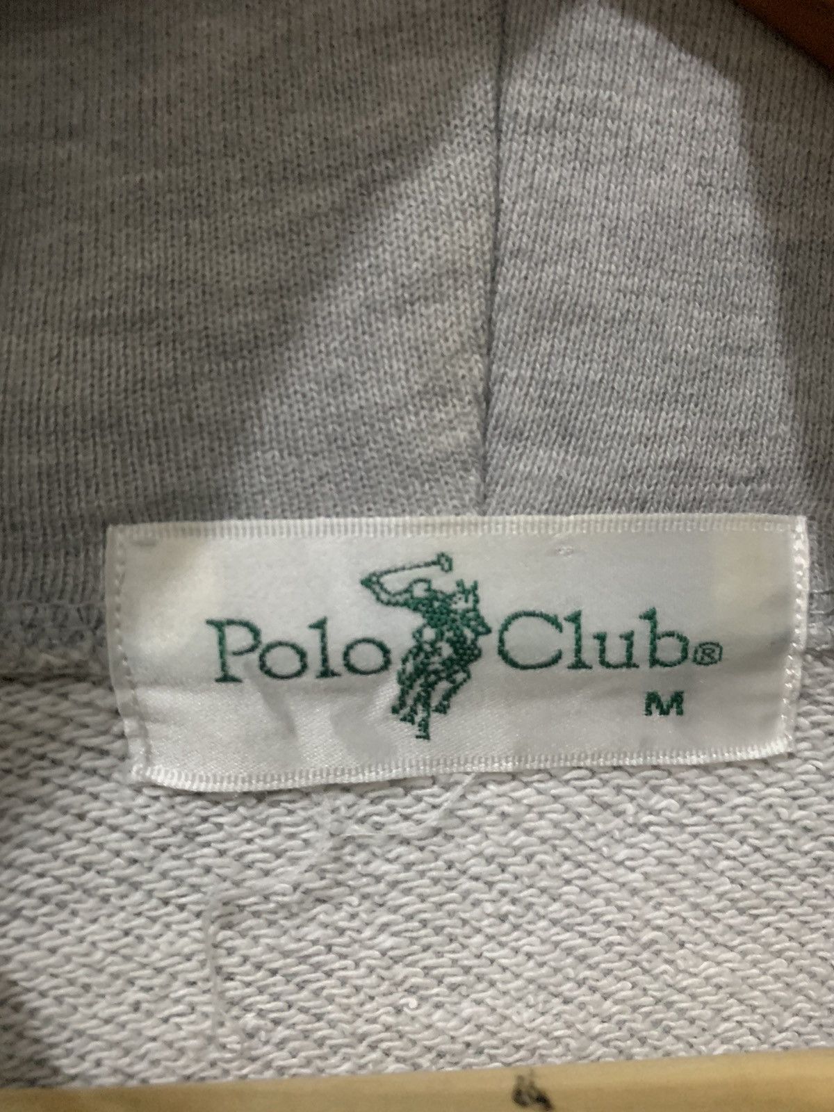 Polo Ralph Lauren Vintage Polo Club Big Logo Hoodies Size US M / EU 48-50 / 2 - 7 Thumbnail