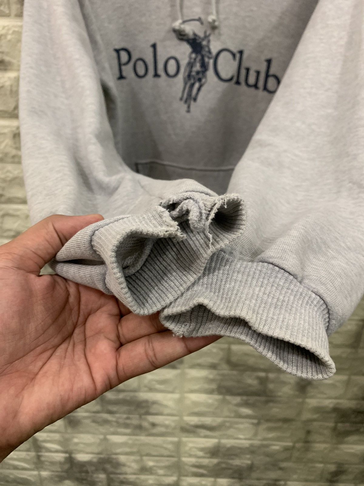 Polo Ralph Lauren Vintage Polo Club Big Logo Hoodies Size US M / EU 48-50 / 2 - 6 Thumbnail