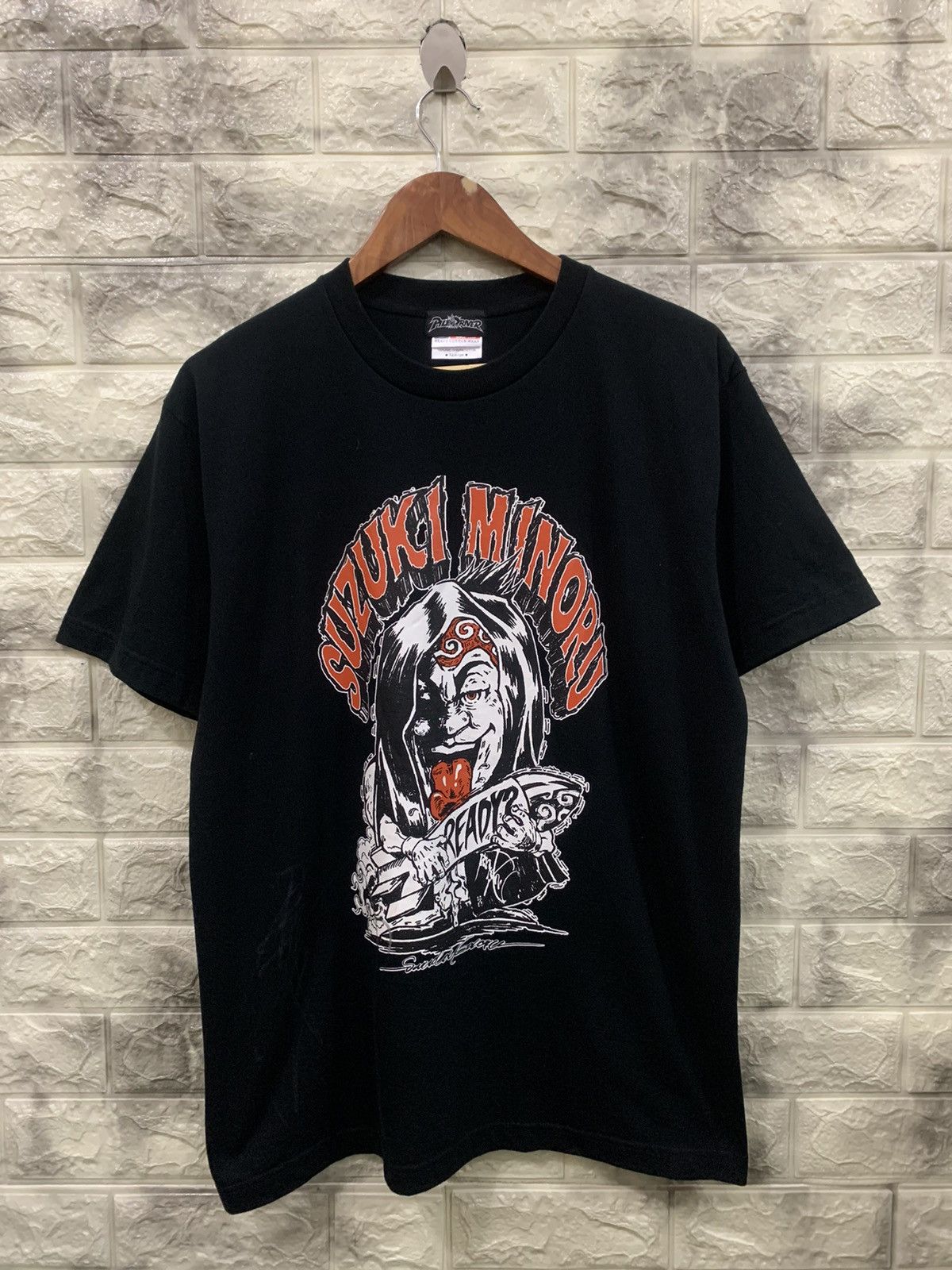 Japanese Brand × WWE × WWF Japanesse Pro Wrestling- Suzuki Minoru T-Shirt Size US XL / EU 56 / 4 - 1 Thumbnail