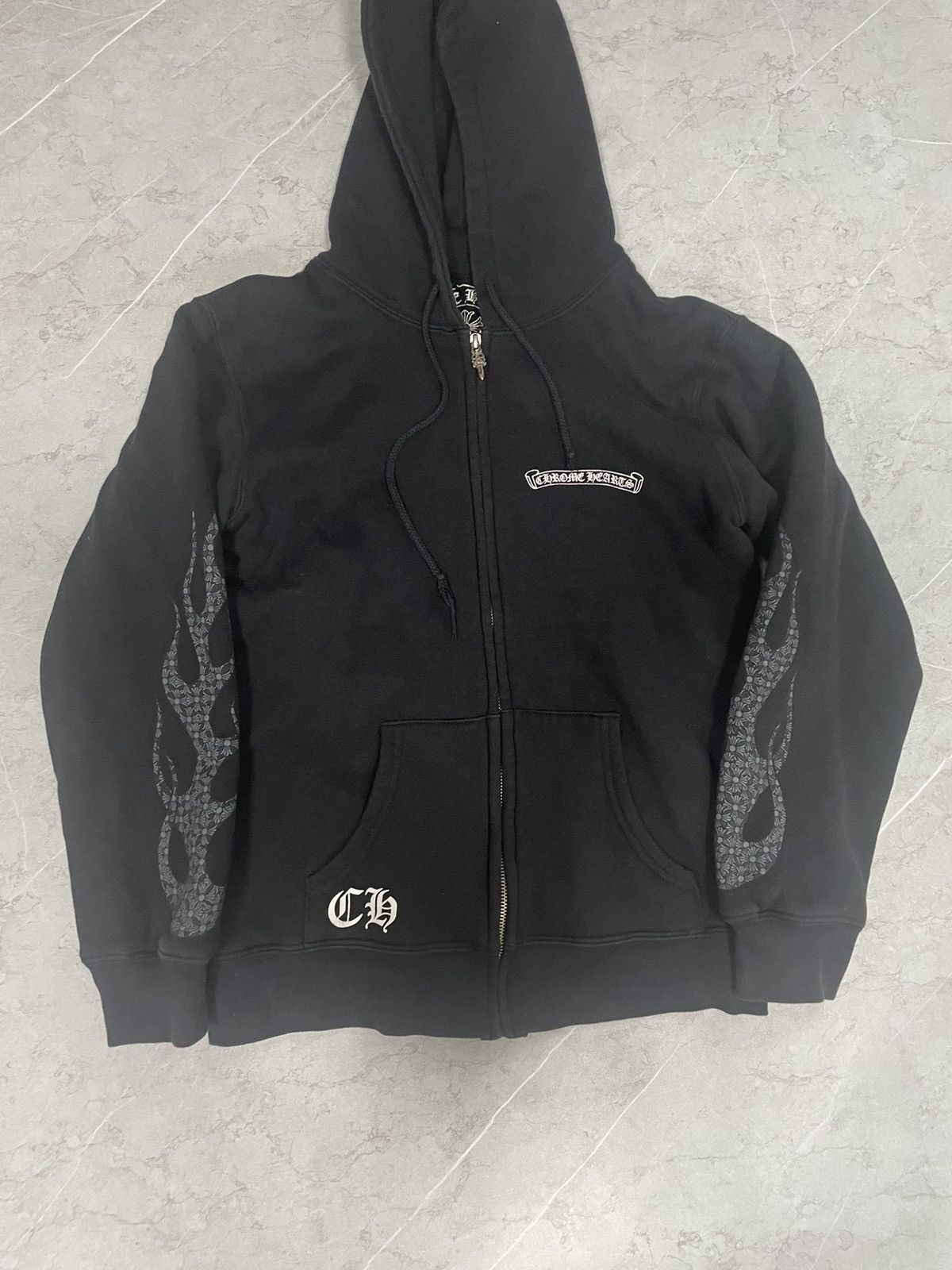 【STAMPD】CHROME FLAME ZIP HOODIE Stampd Chrome Flame Zip Hoodie – Puffer Reds
