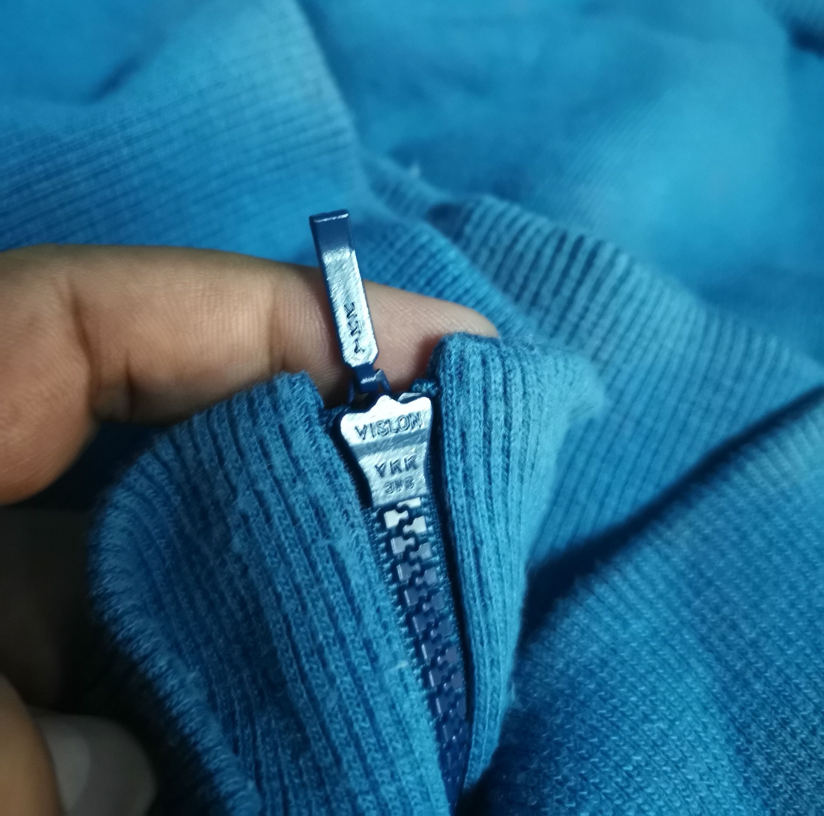 Adidas × Descente × Vintage Vintage Adidas Sweatshirt Half Zipper x Descente Size US L / EU 52-54 / 3 - 7 Thumbnail