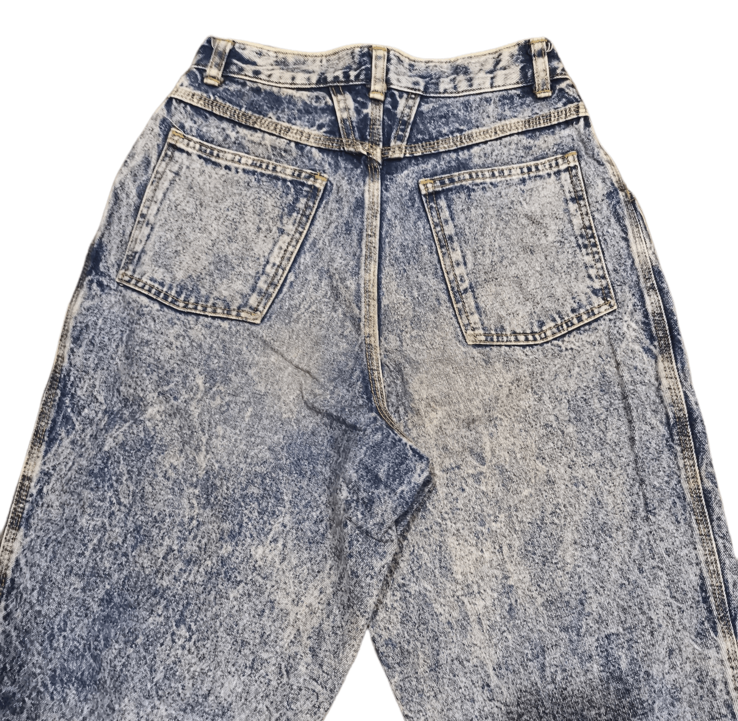 Vintage Vintage G.L. Heart Acid Wash Jeans Size US 26 / EU 42 - 3 Thumbnail