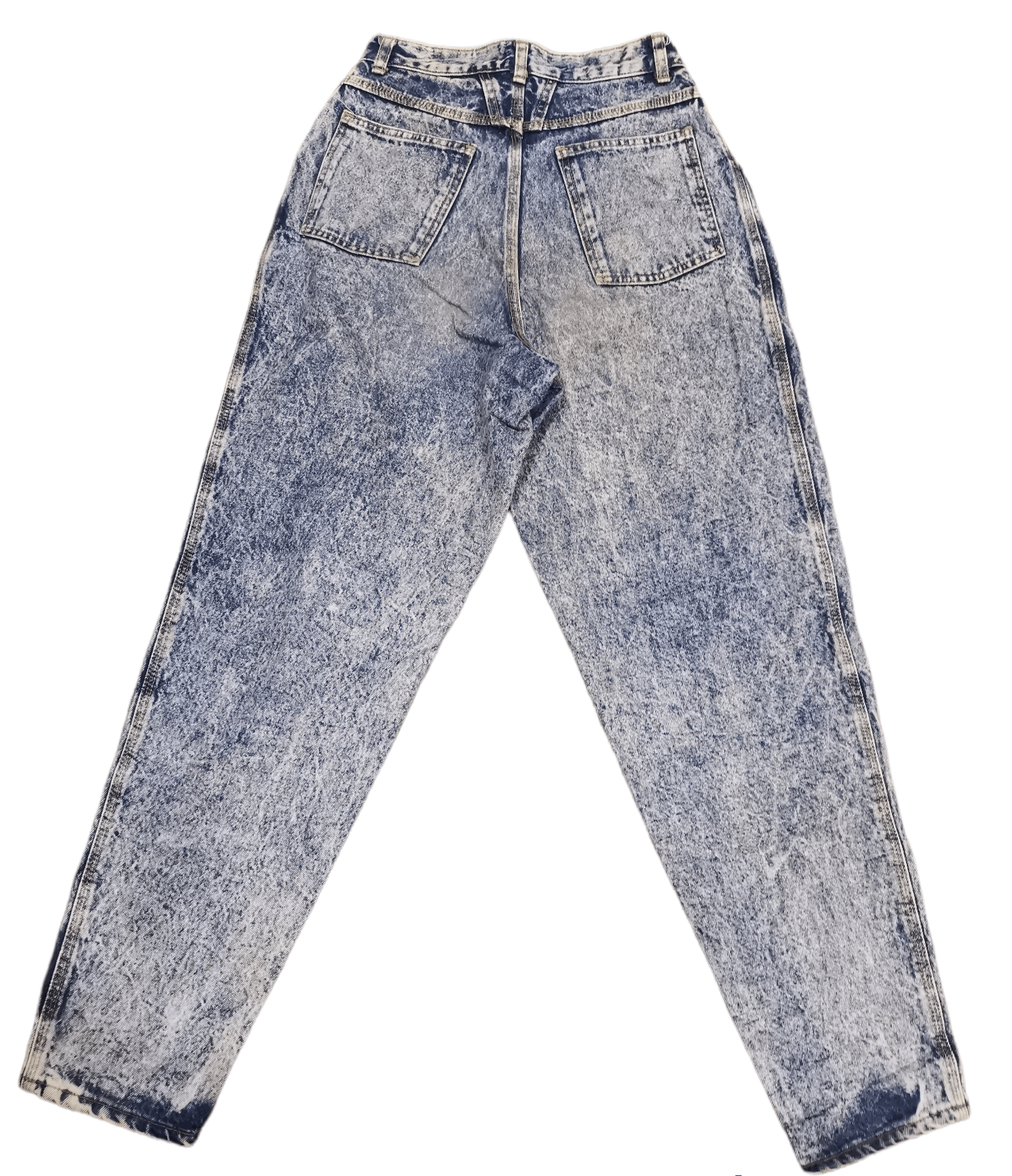 Vintage Vintage G.L. Heart Acid Wash Jeans Size US 26 / EU 42 - 2 Thumbnail