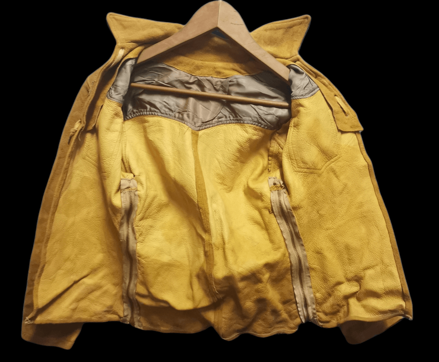 Vintage Vintage Leather Jacket With Side Zippered Size US XS / EU 42 / 0 - 5 Thumbnail